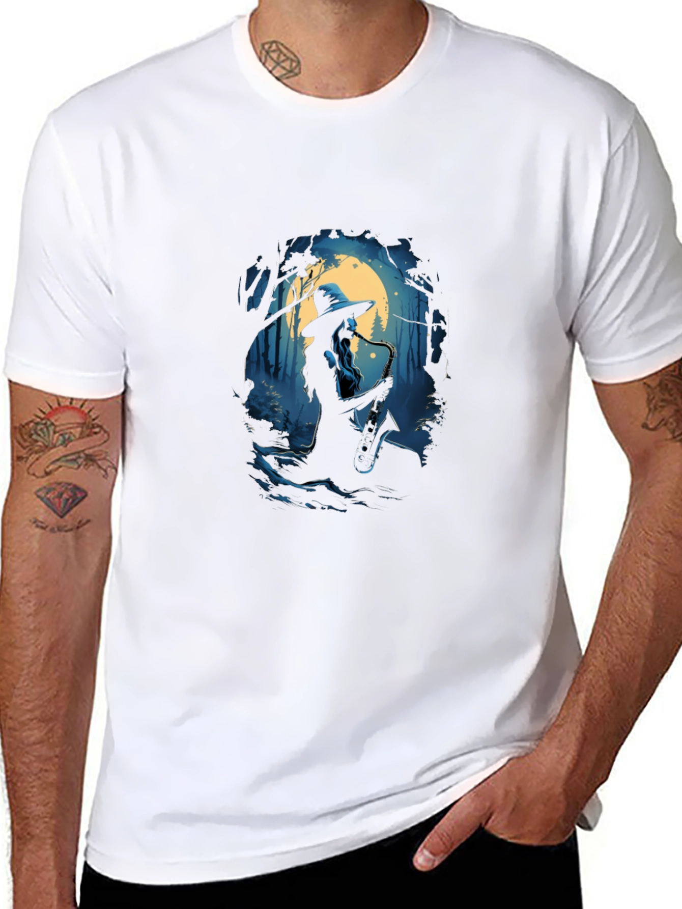 Saxophone Player T-Shirt
