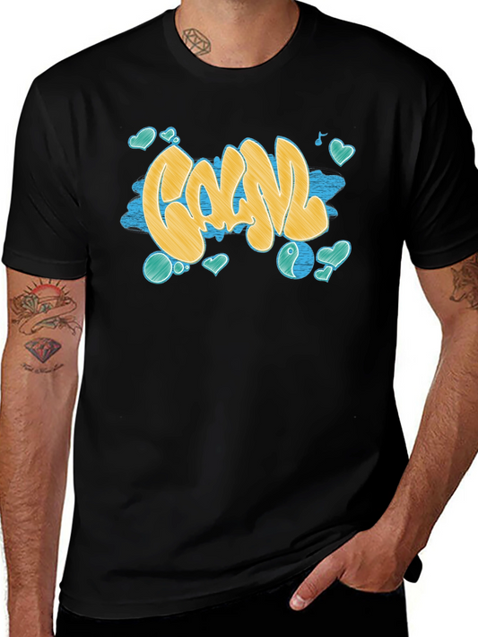 Cool Graffiti T-Shirt - Black