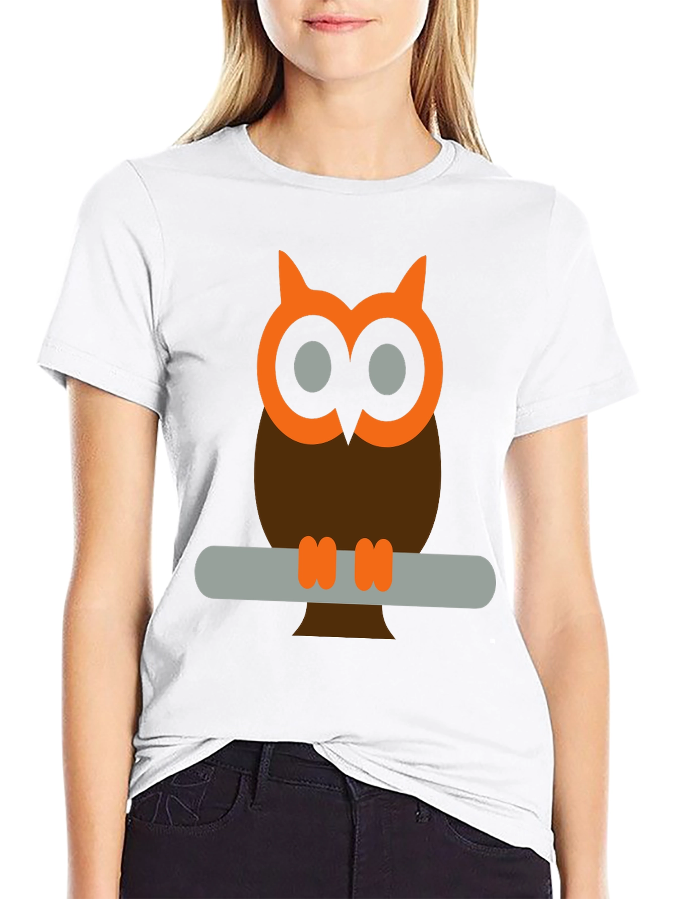 Owl Graphic Tee - Unique Design