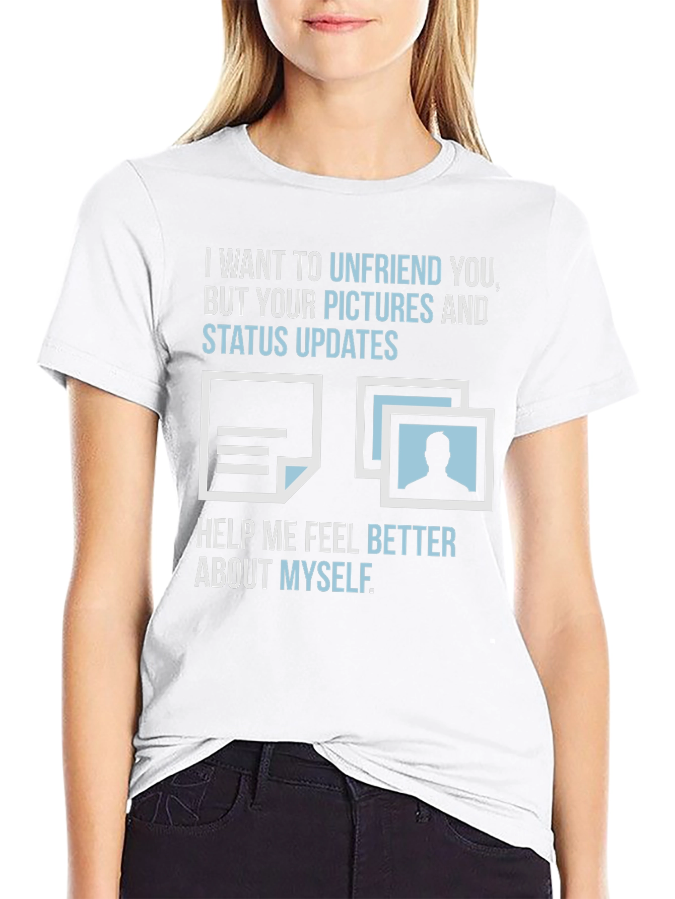 Funny Unfriend T-Shirt - Sarcastic Social Media Tee