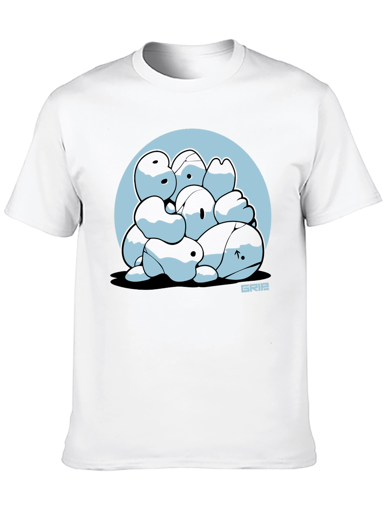 Abstract Graphic Print T-Shirt