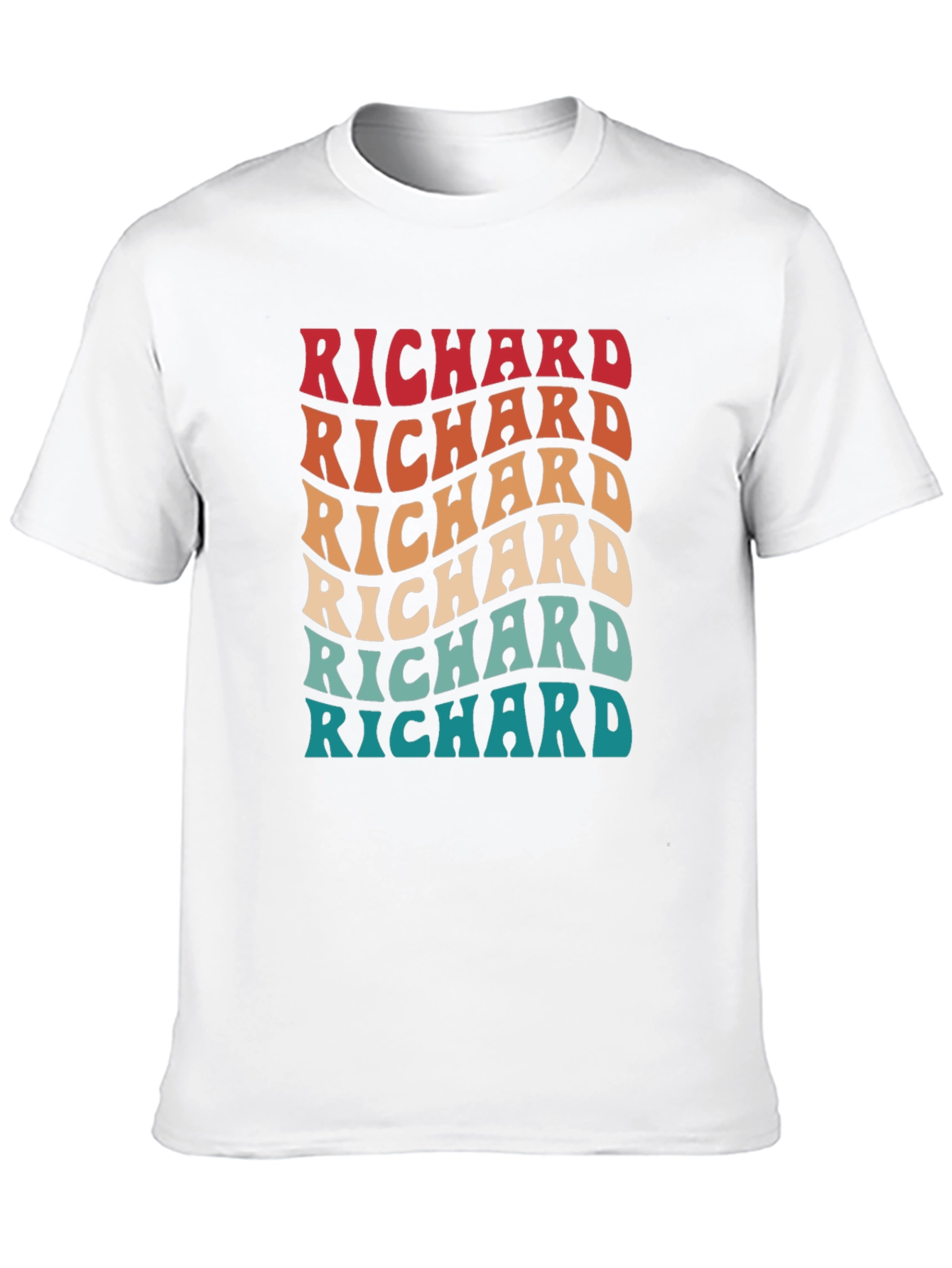 Retro Personalized Richard T-Shirt