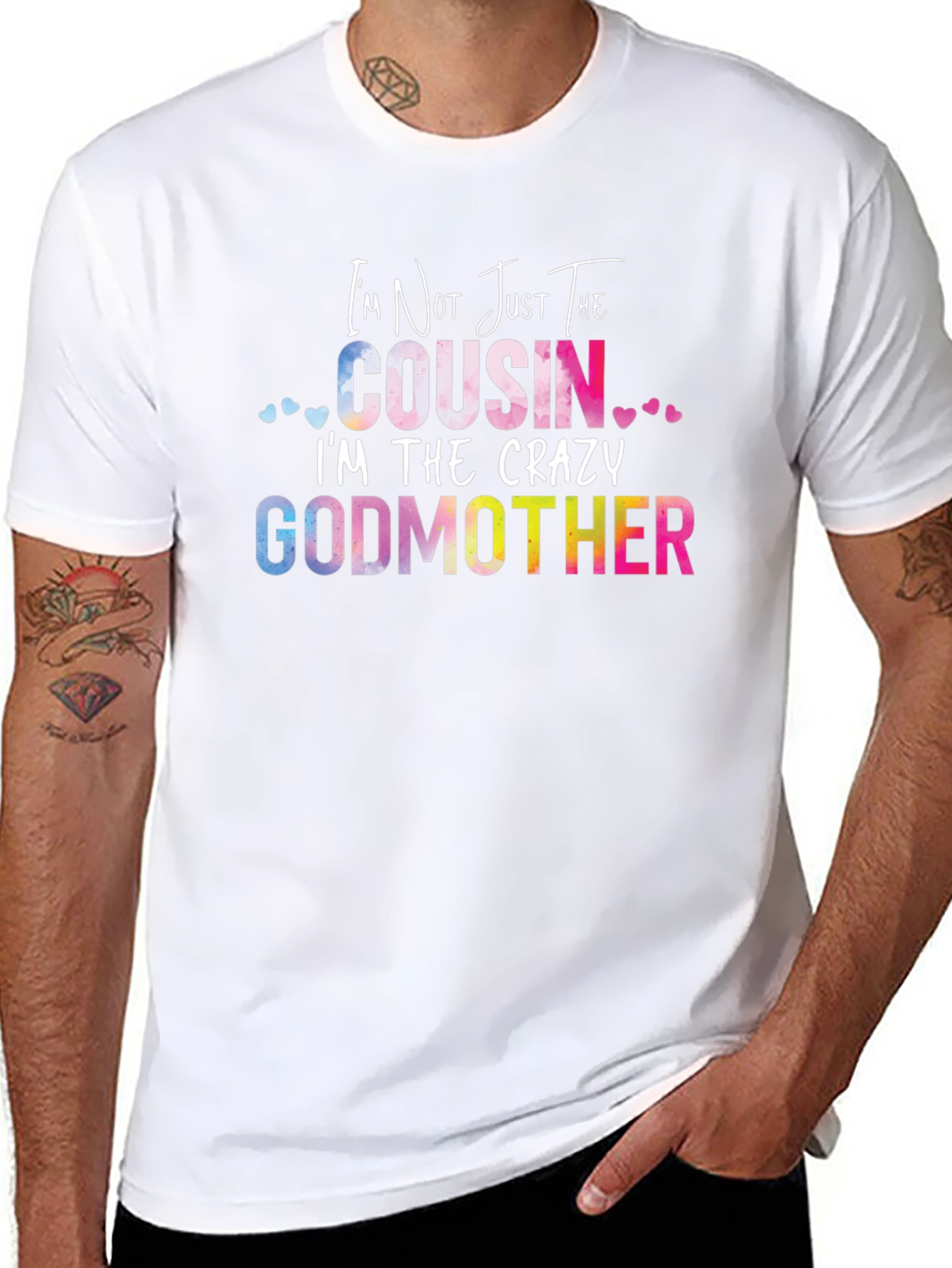 Crazy Godmother T-Shirt - Funny Cousin Tee