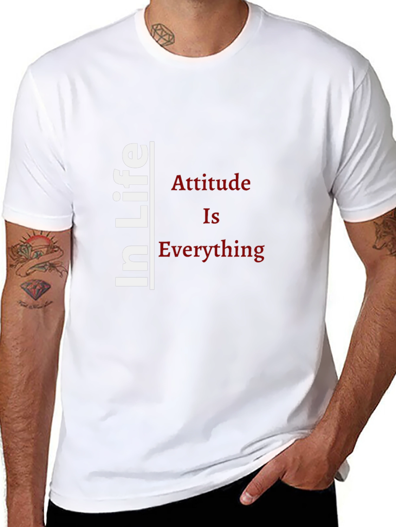 Attitude Is Everything Graphic T-Shirt