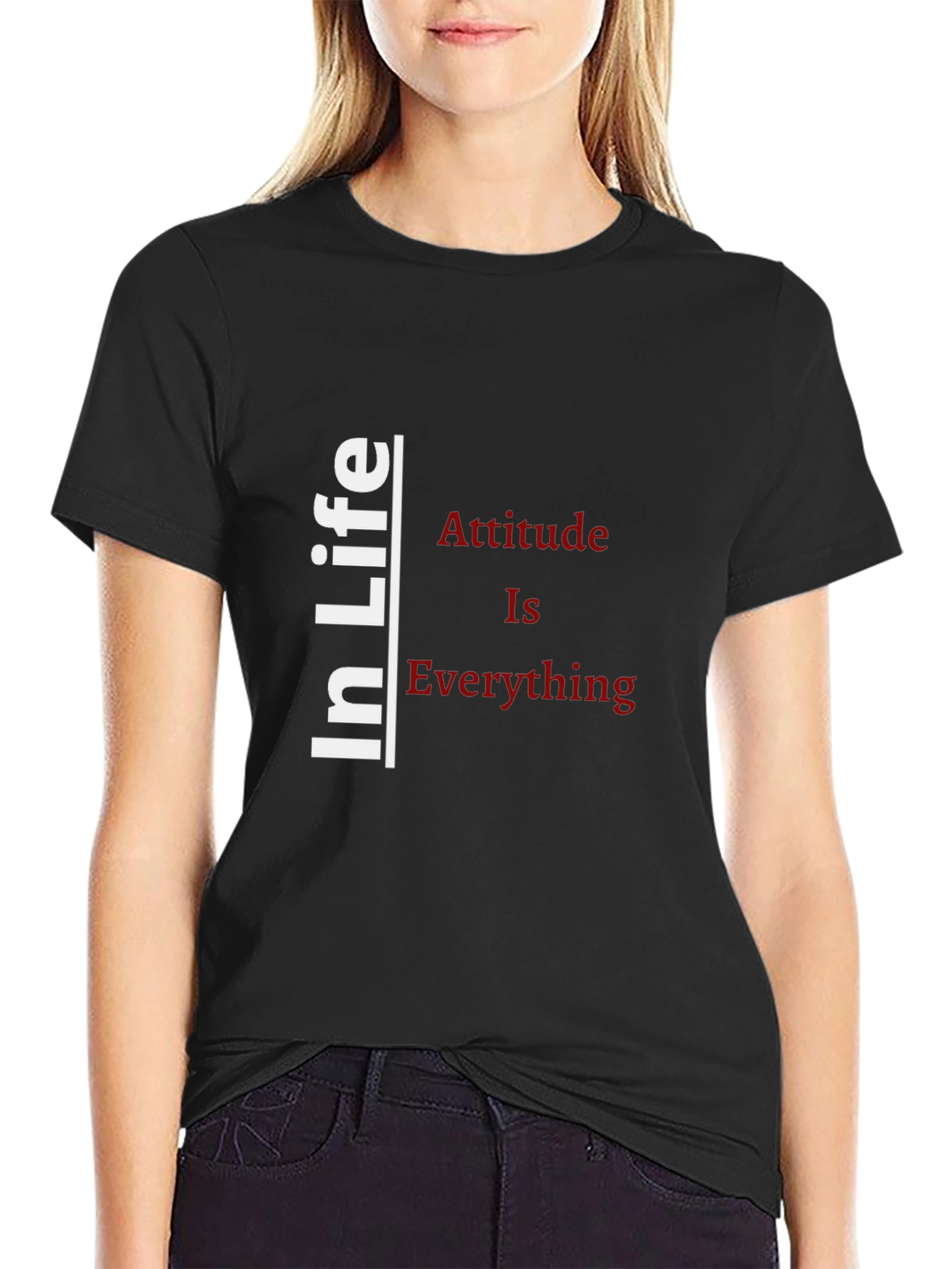 Attitude Is Everything Graphic T-Shirt