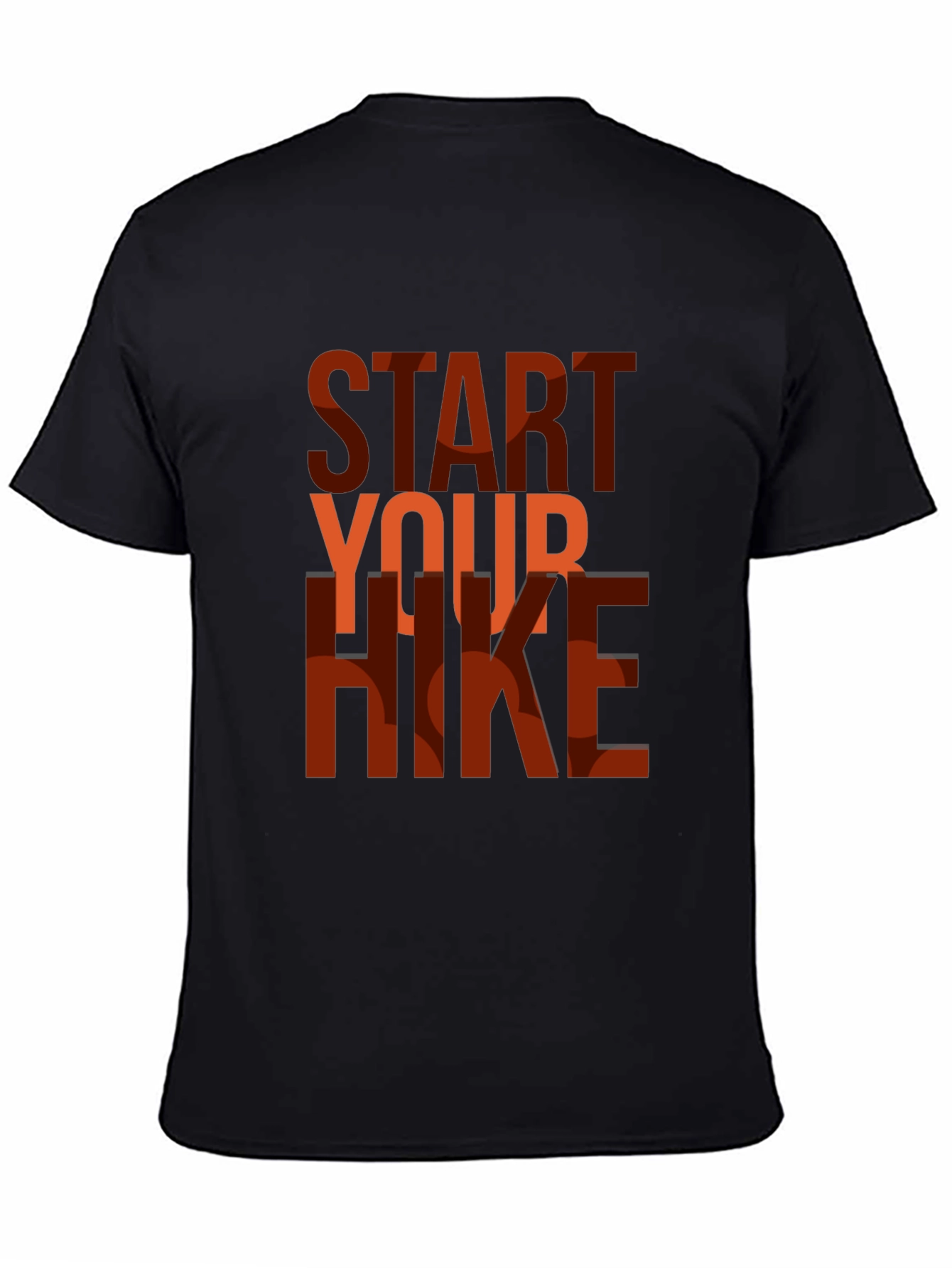 Start Your Hike Graphic T-Shirt - Black