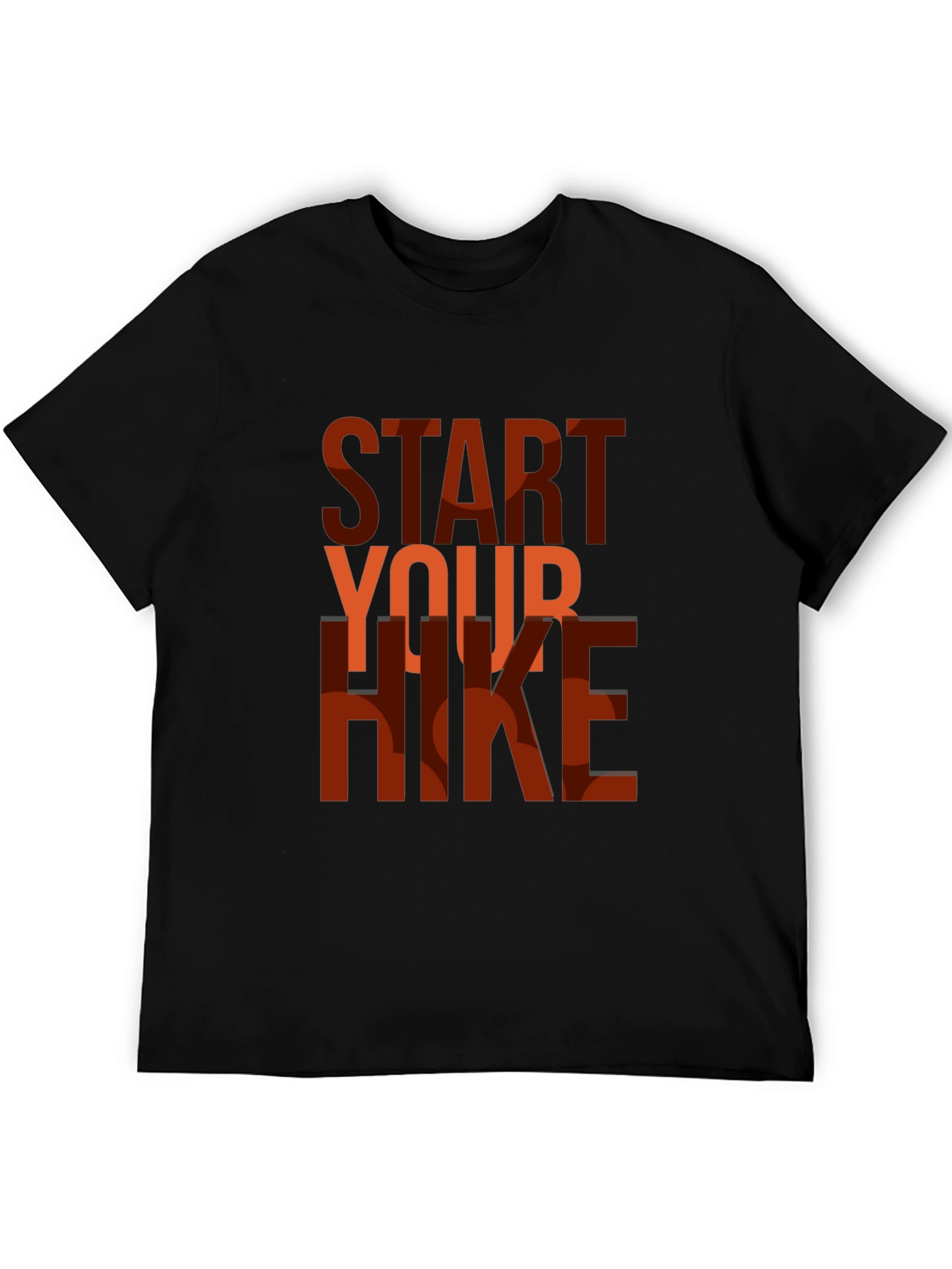 Start Your Hike Graphic T-Shirt - Black