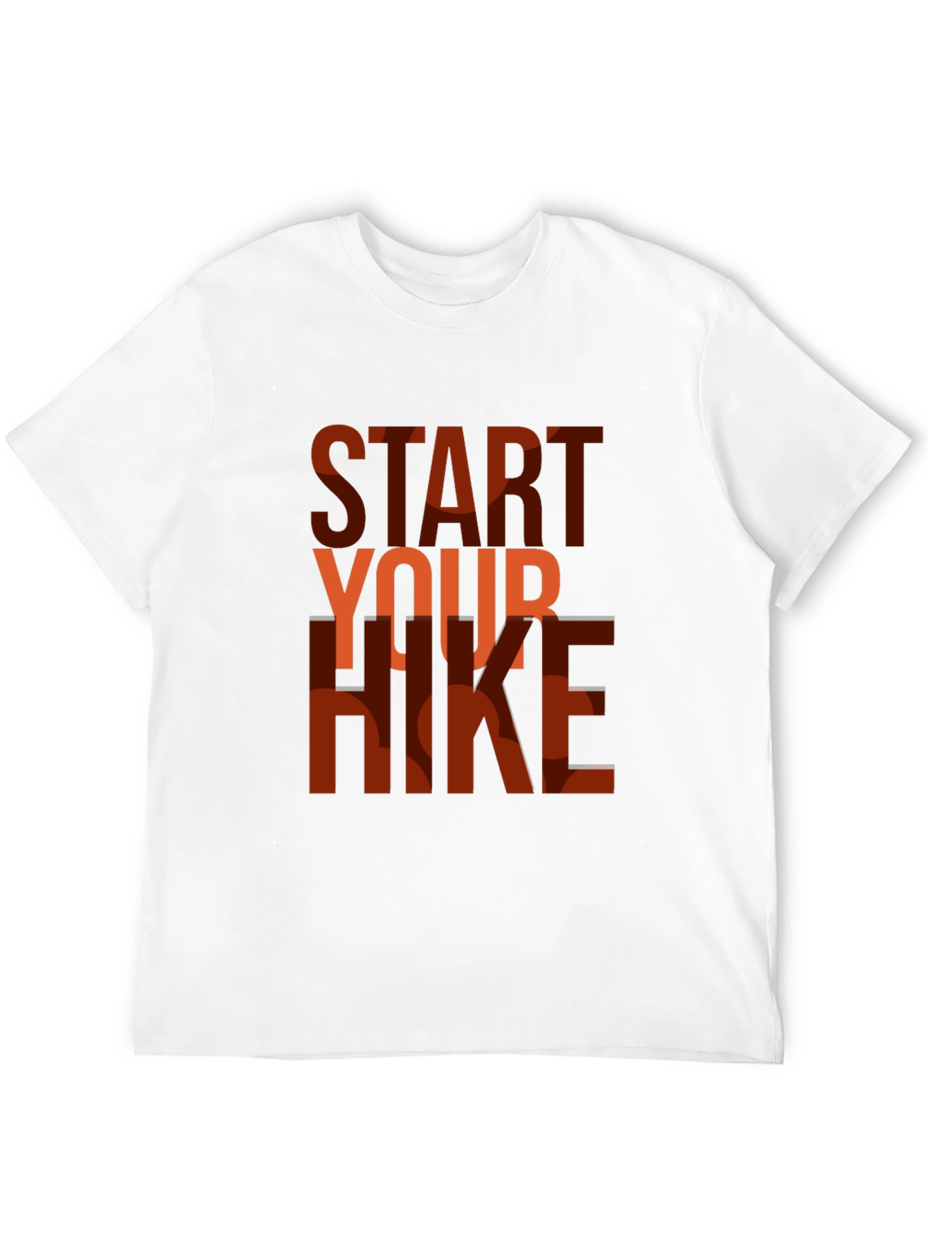 Start Your Hike Graphic T-Shirt - Black
