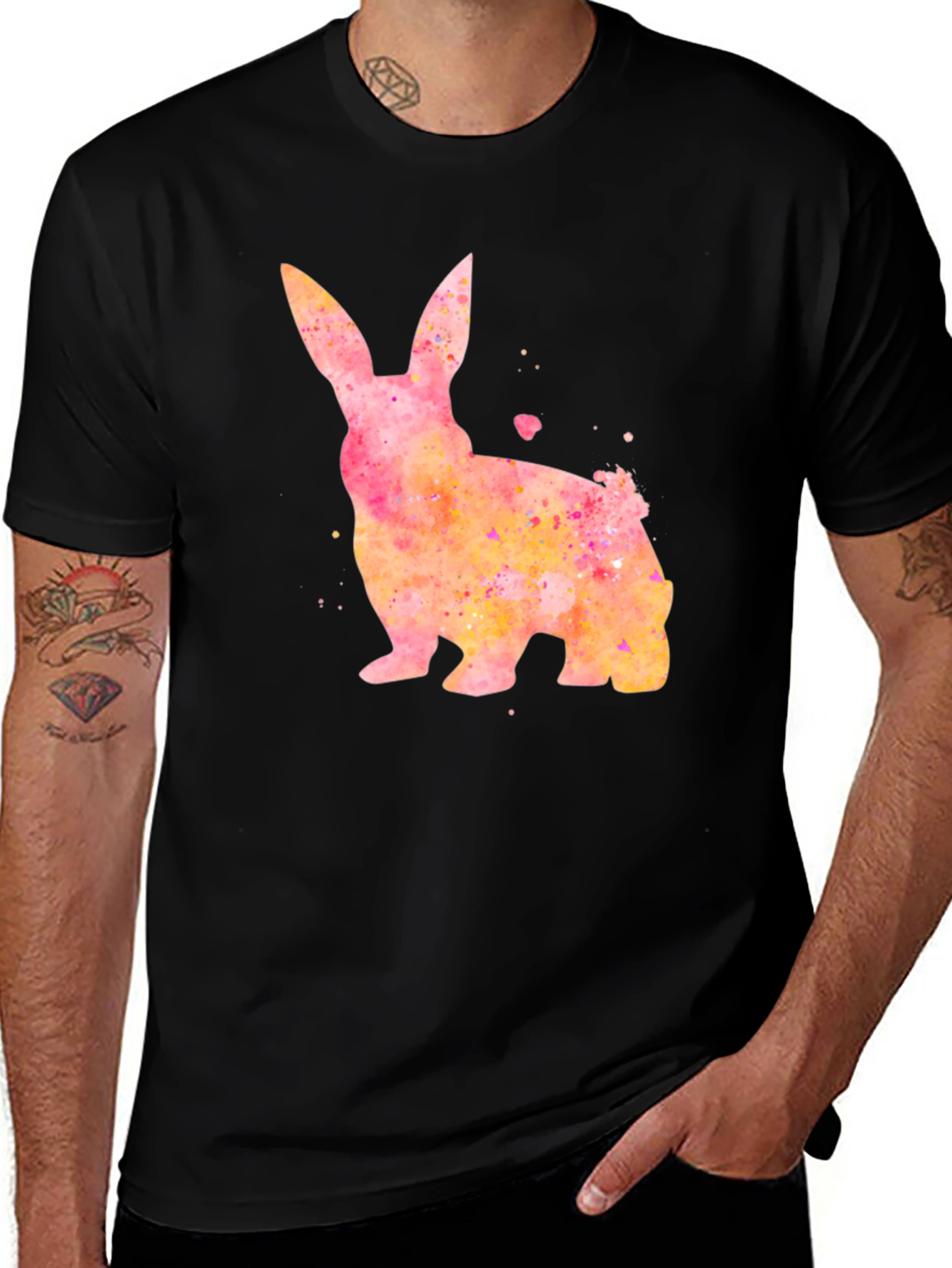 Watercolor Bunny T-Shirt