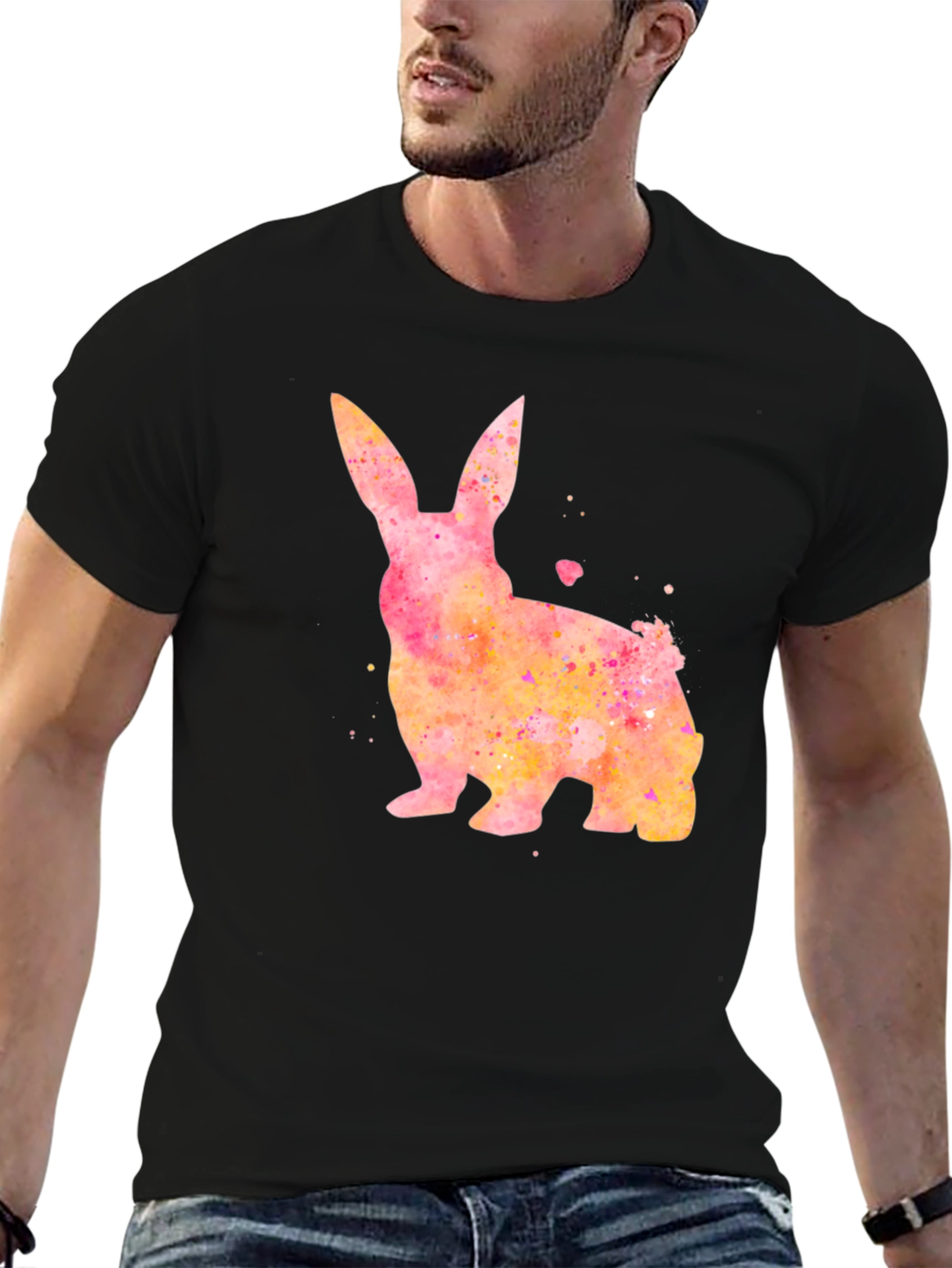 Watercolor Bunny T-Shirt