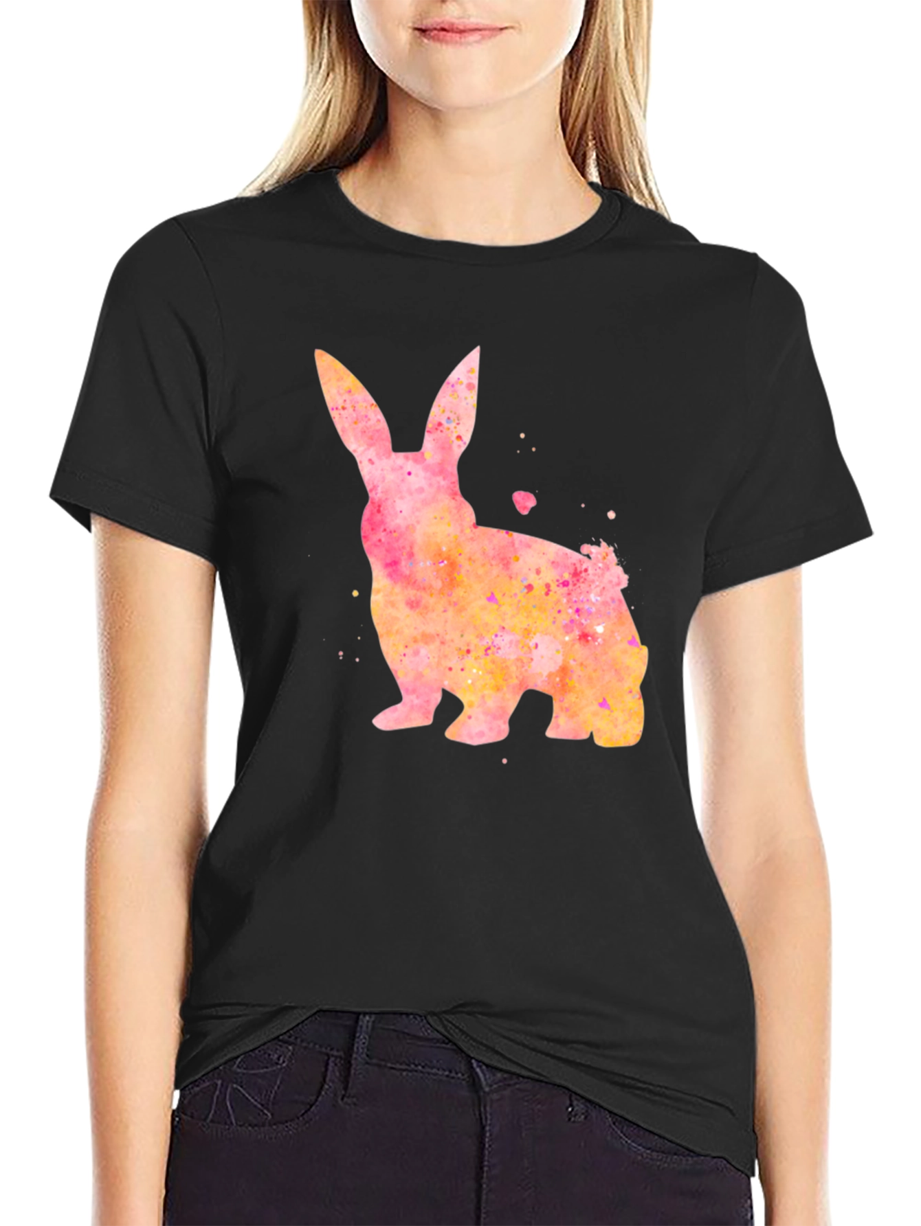 Watercolor Bunny T-Shirt