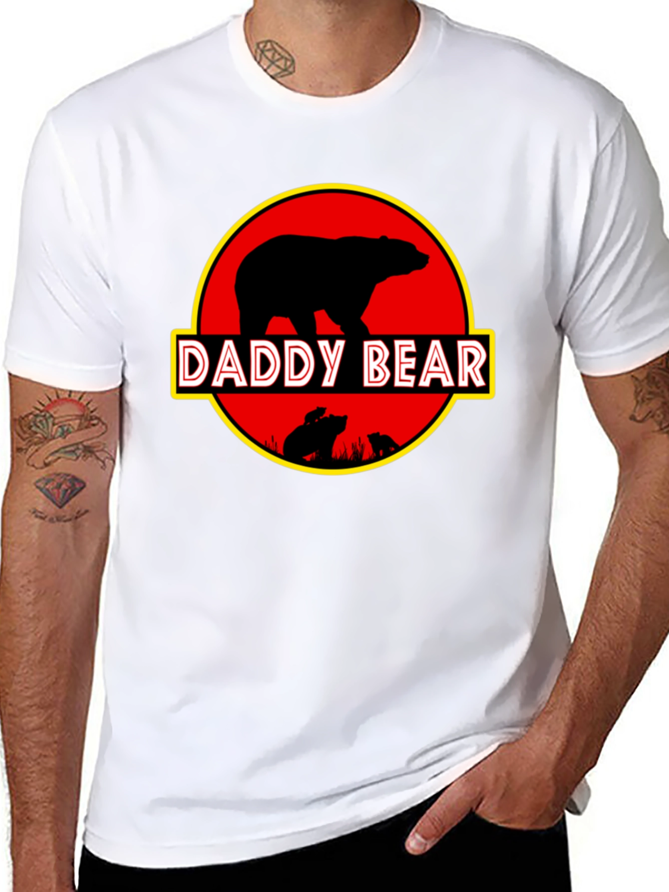 Daddy Bear T-Shirt - Jurassic Park Inspired