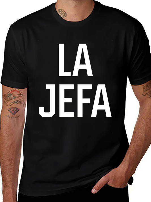 La Jefa Black T-Shirt - Boss Lady Tee