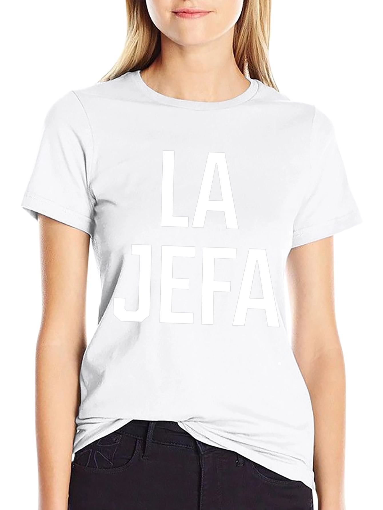 La Jefa Black T-Shirt - Boss Lady Tee