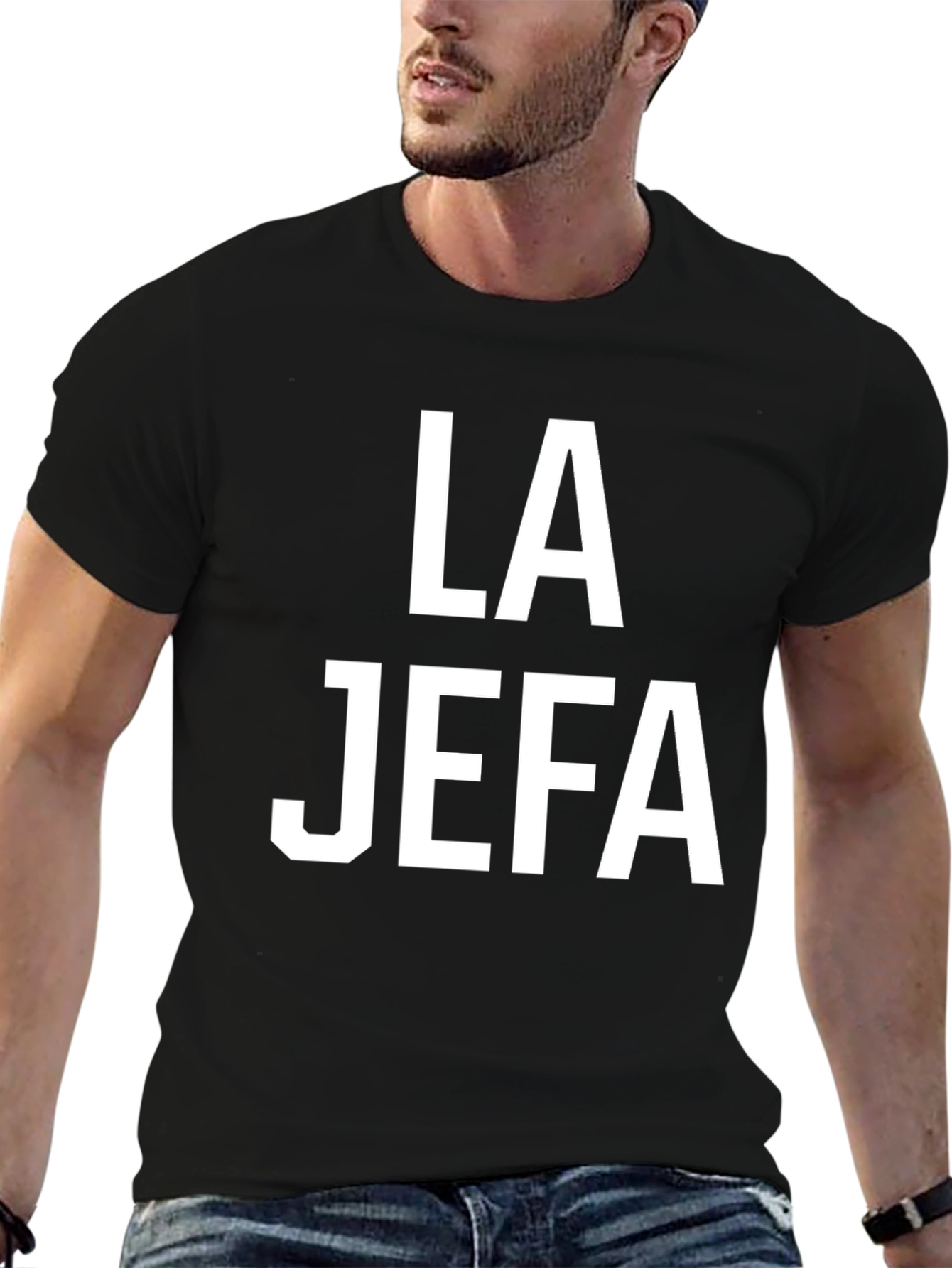 La Jefa Black T-Shirt - Boss Lady Tee