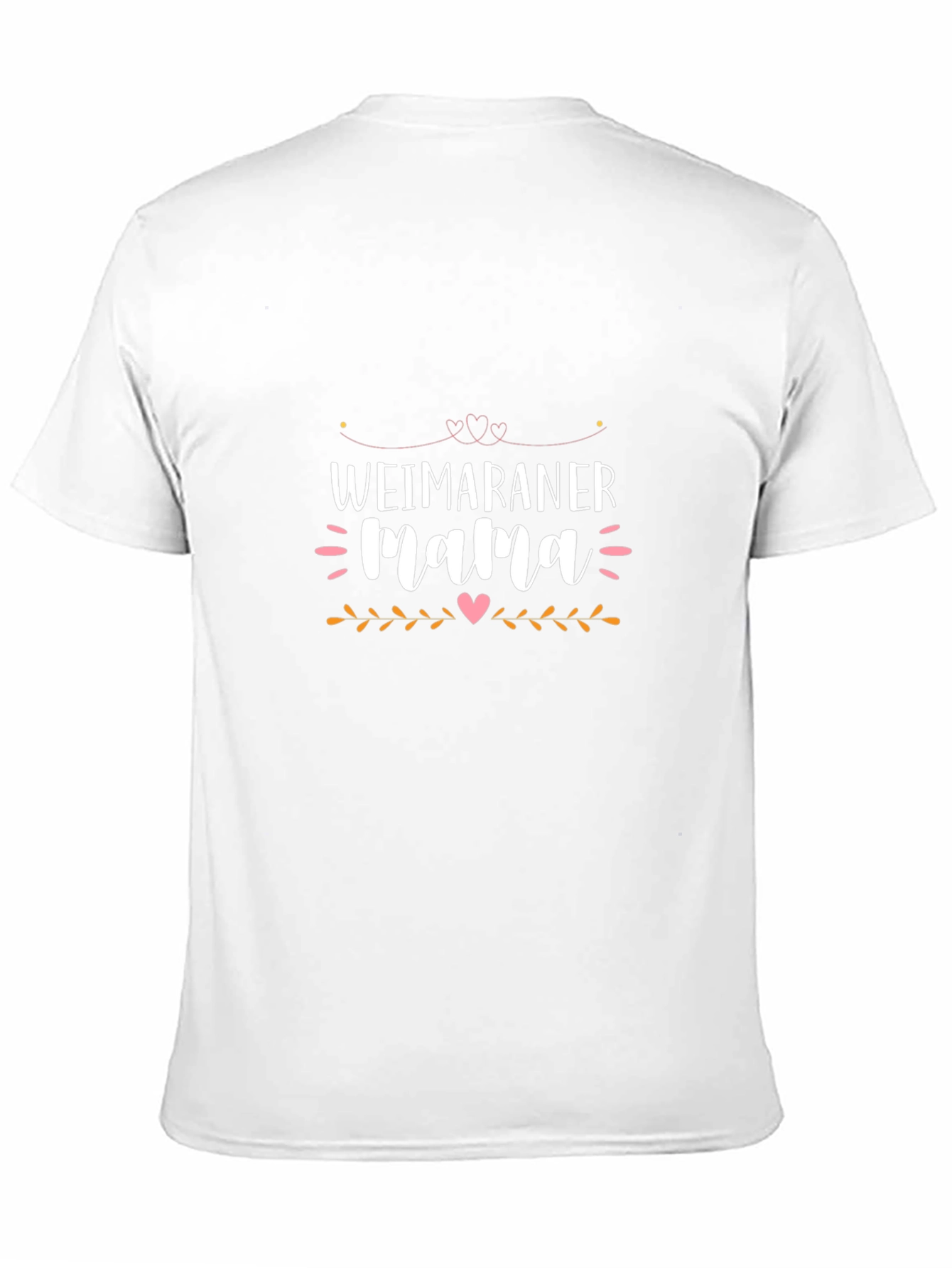 Weimaraner Mama Black T-Shirt