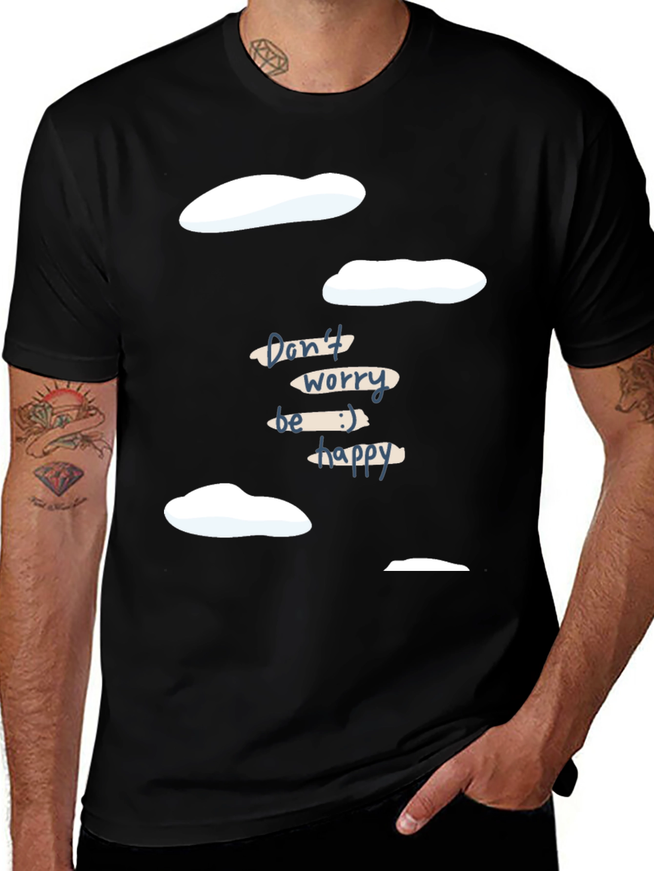 Dont Worry Be Happy Graphic Tee