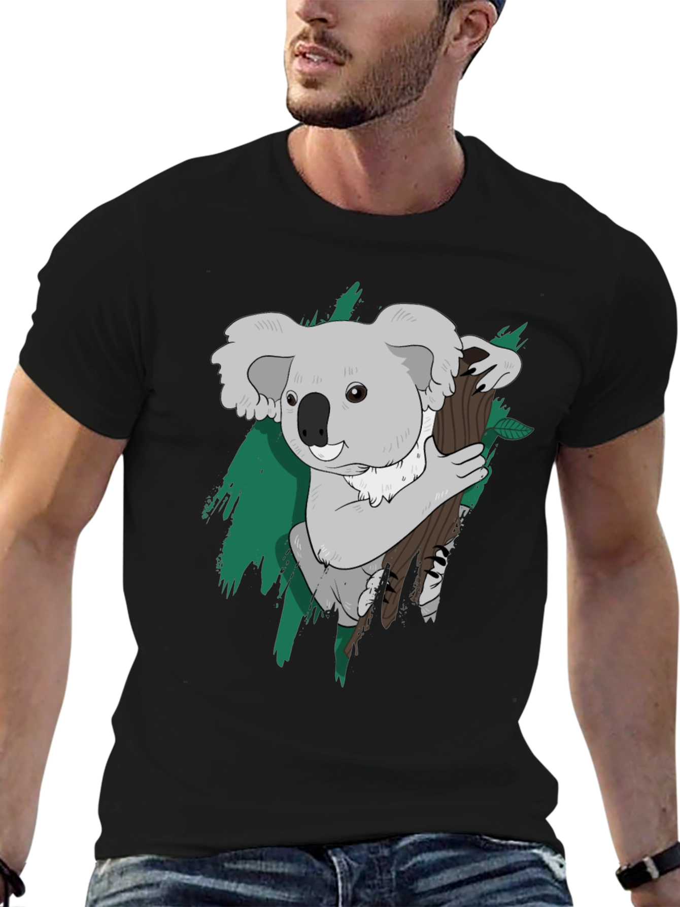 Koala Bear Graphic T-Shirt - Cute Animal Tee