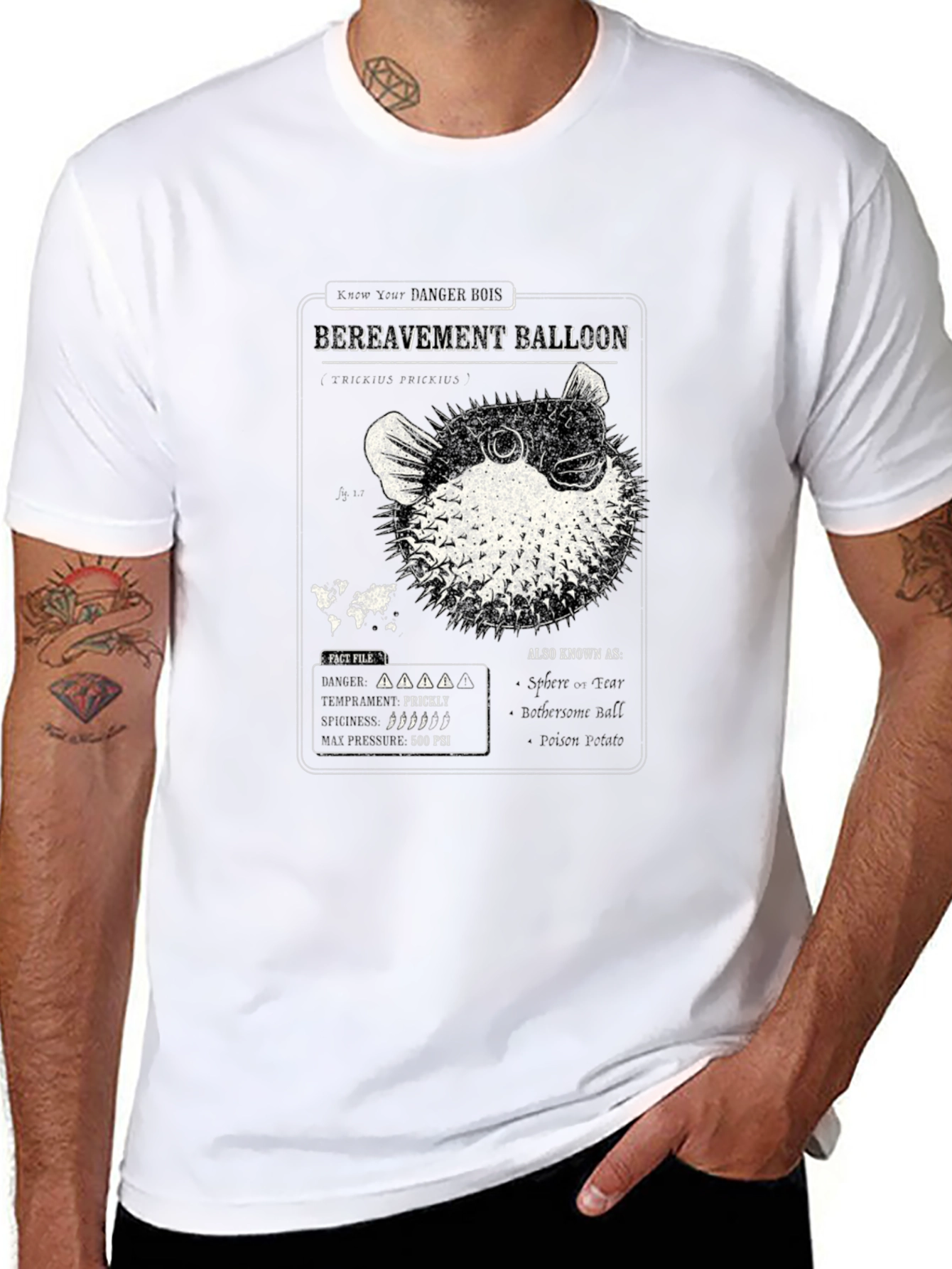 Bereavement Balloon Graphic T-Shirt