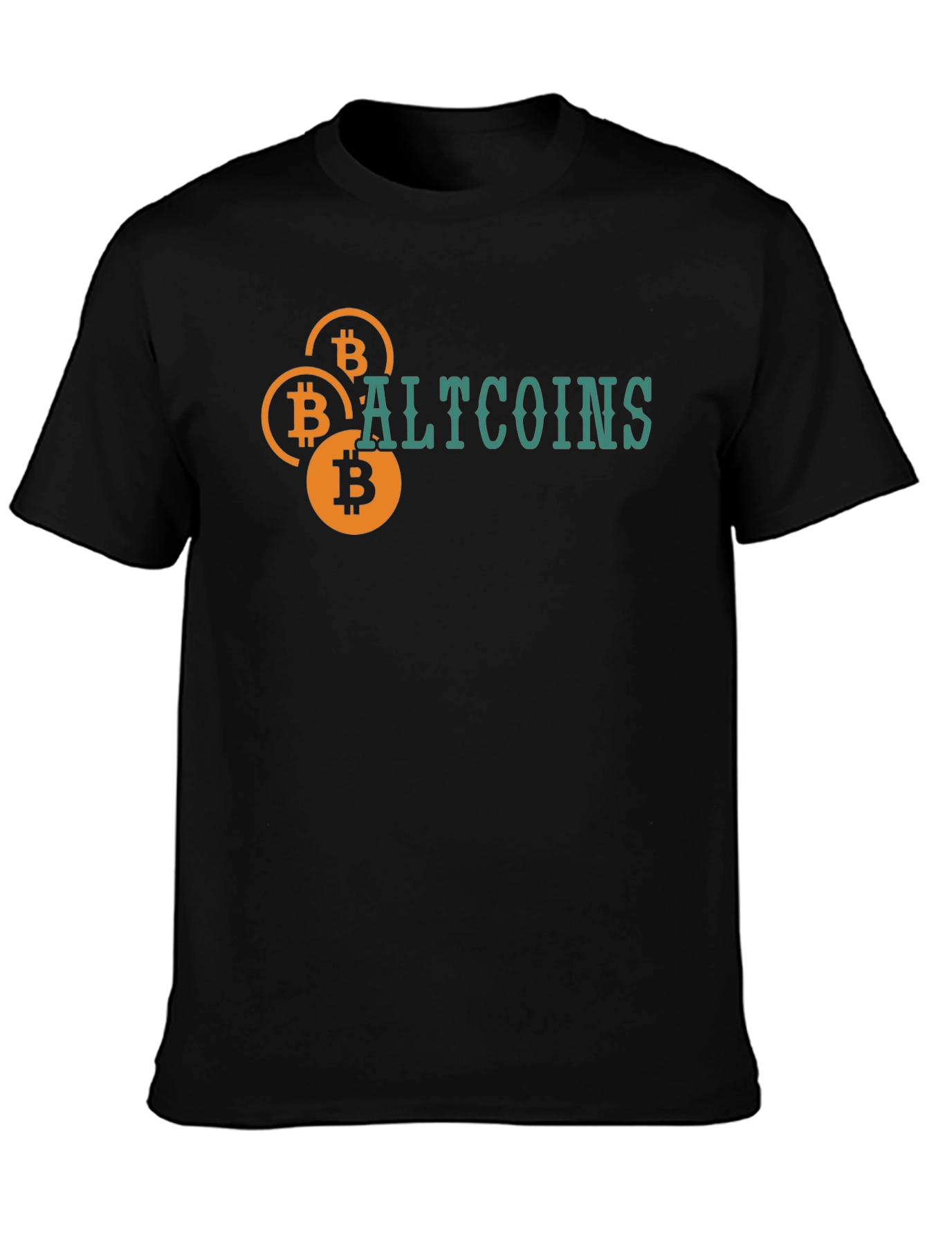 Crypto Altcoins Bitcoin Graphic T-Shirt