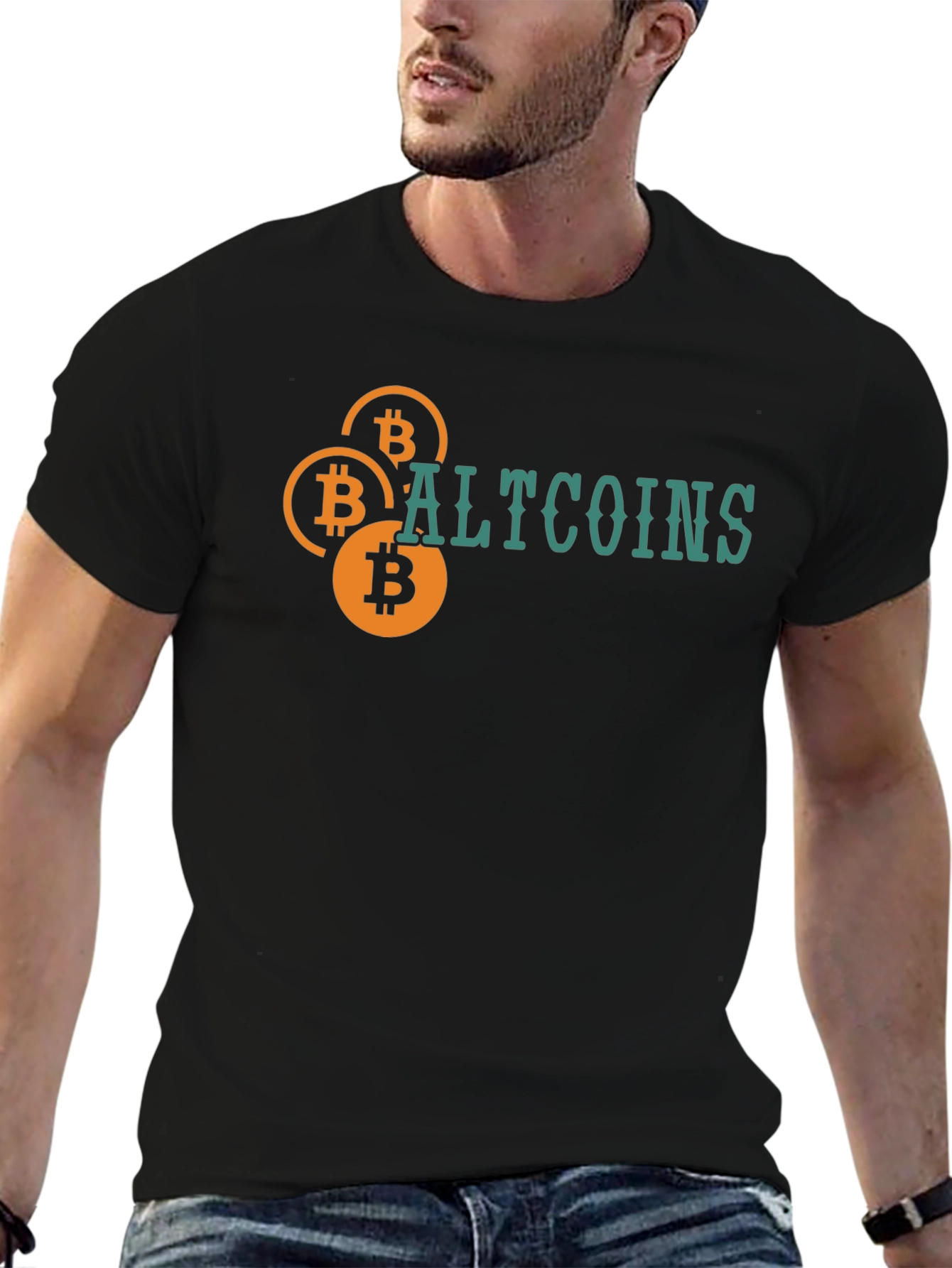 Crypto Altcoins Bitcoin Graphic T-Shirt