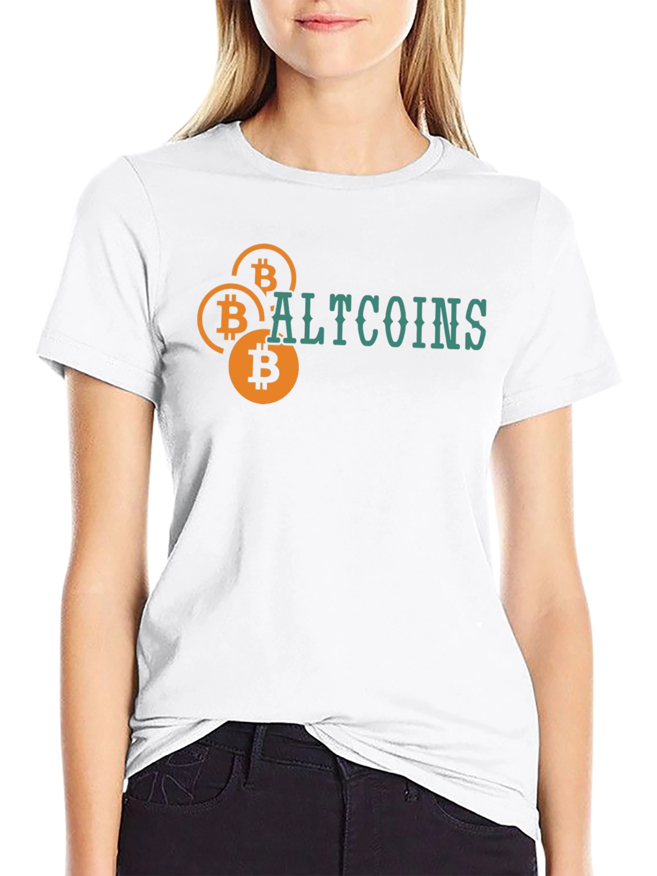 Crypto Altcoins Bitcoin Graphic T-Shirt