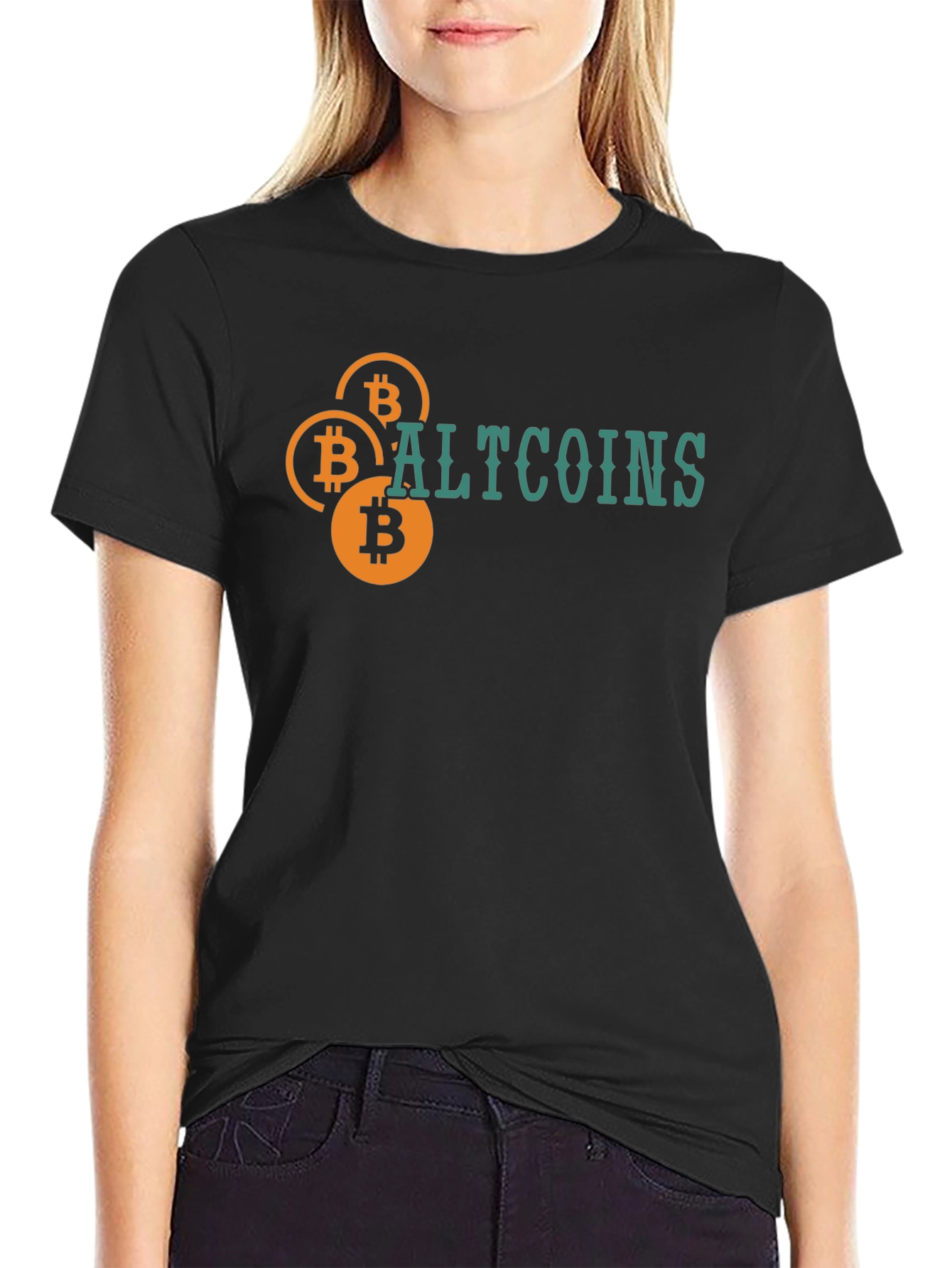 Crypto Altcoins Bitcoin Graphic T-Shirt