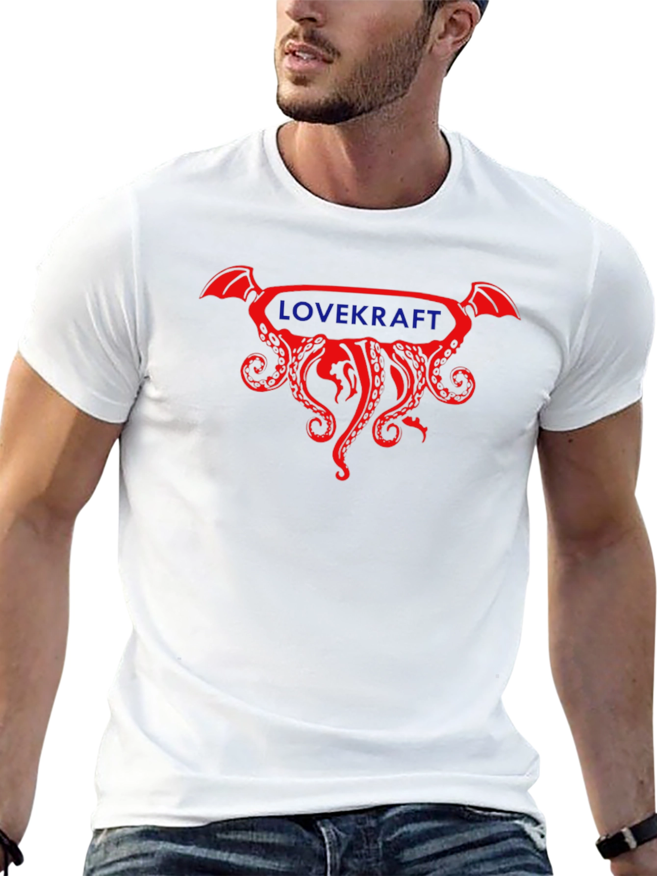 Lovecraft Cthulhu T-Shirt - Dark Fantasy Tee