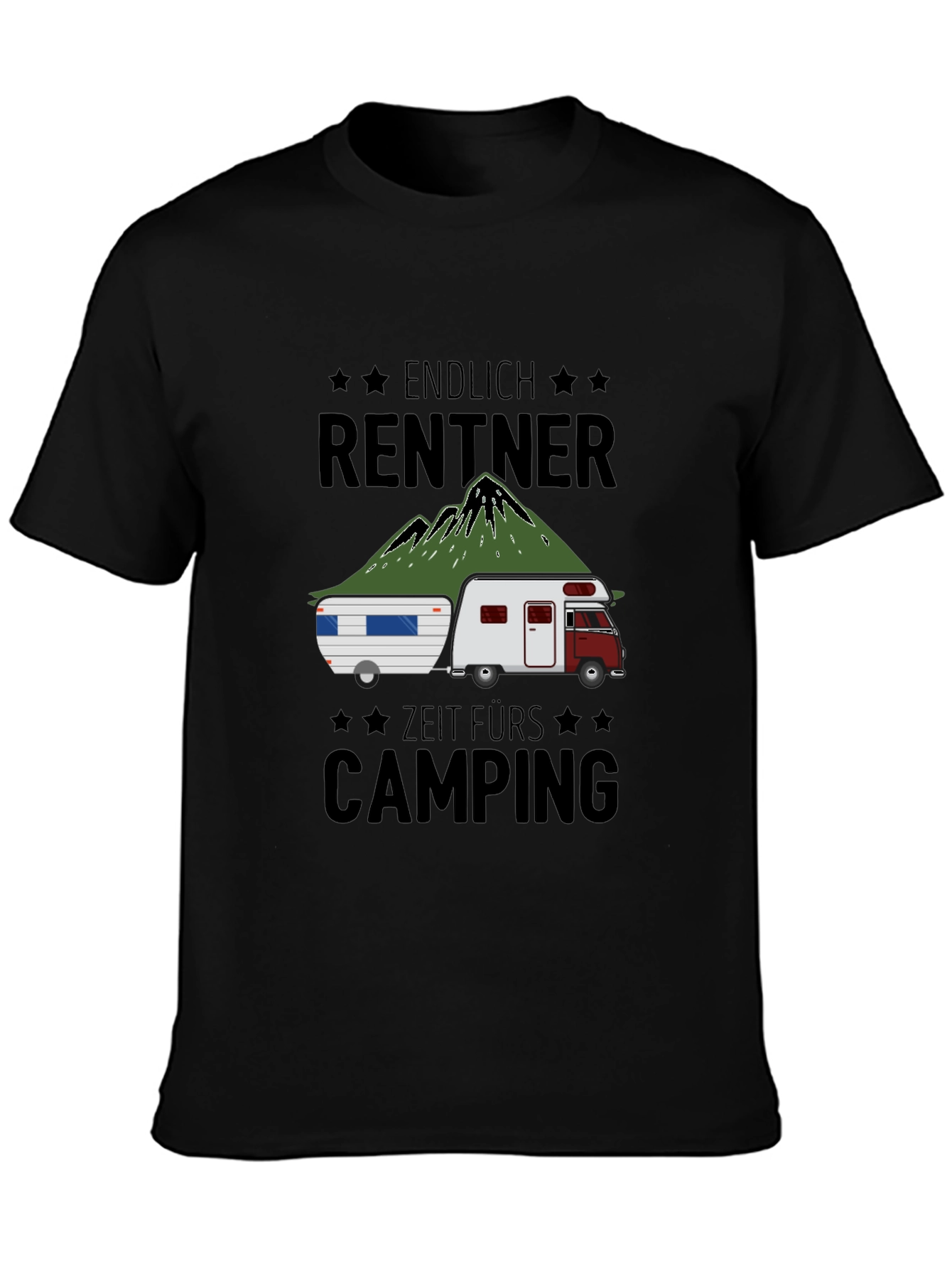 Retirement Camping T-Shirt