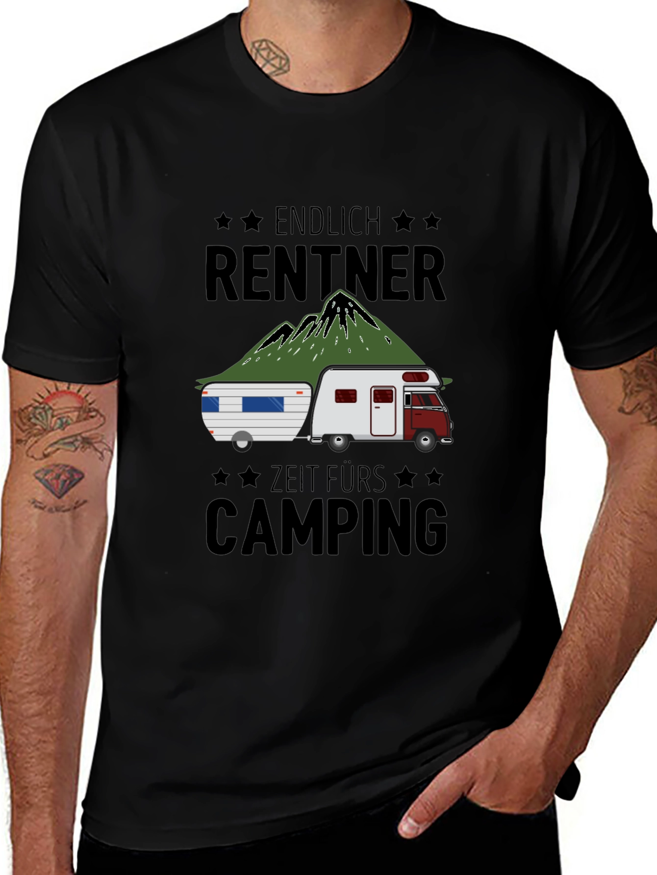 Retirement Camping T-Shirt