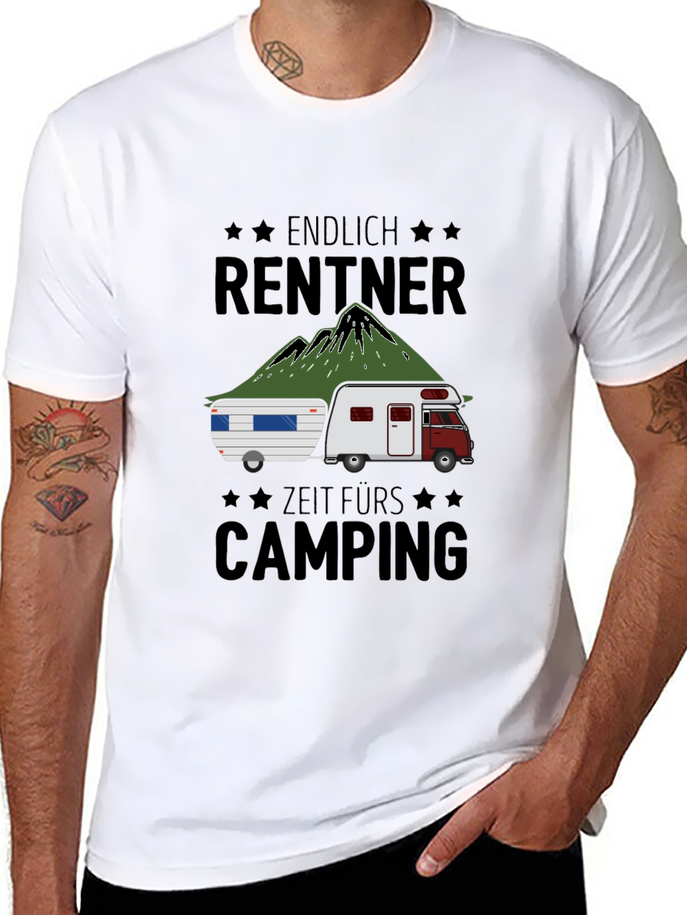 Retirement Camping T-Shirt