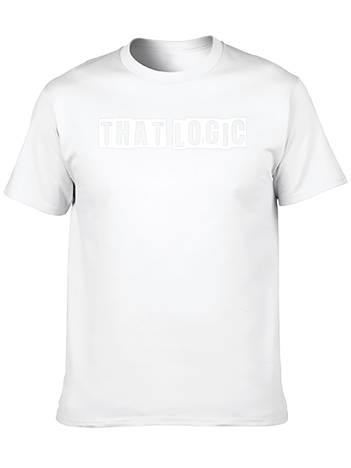 That Logic Black Graphic Tee