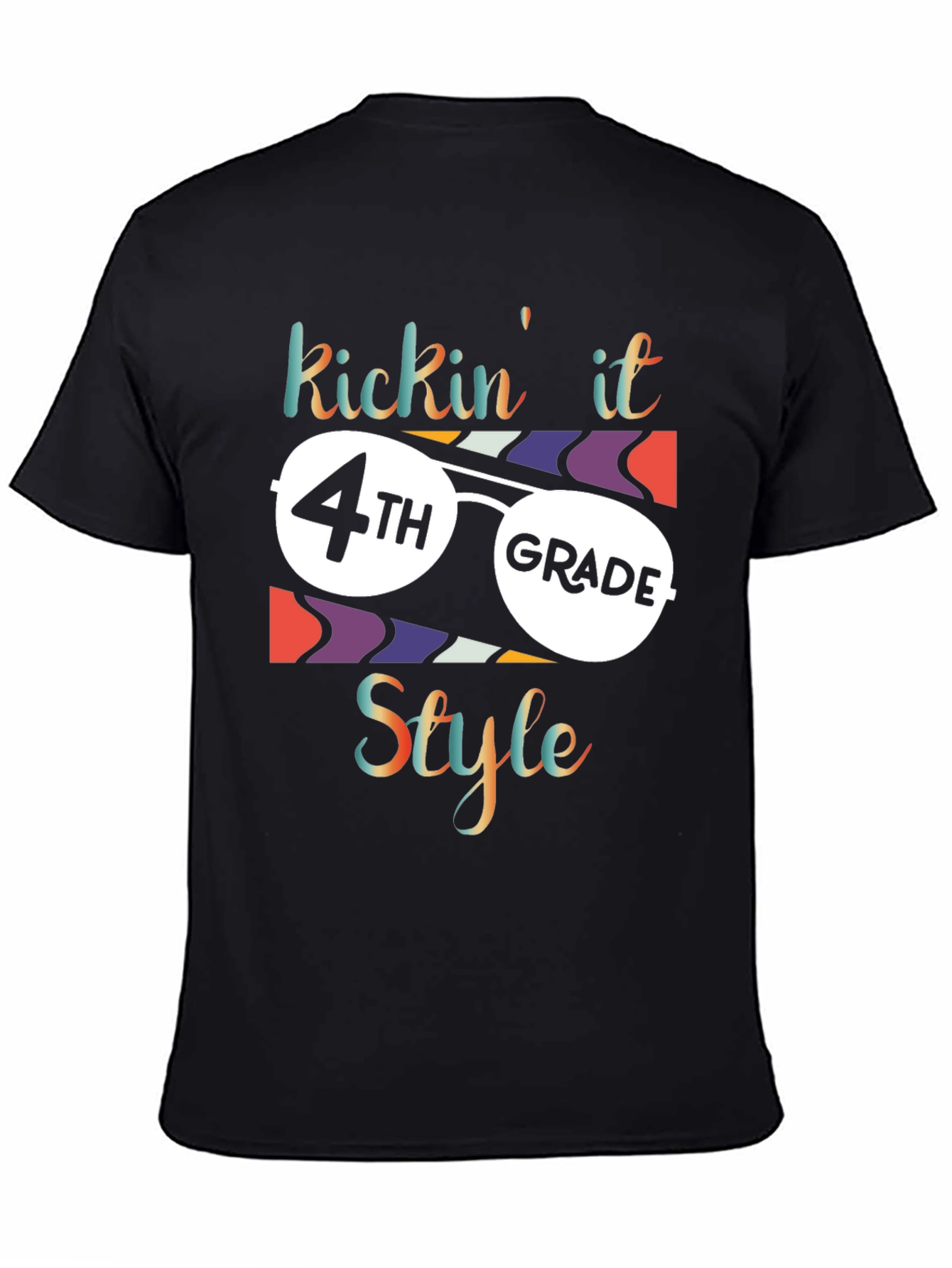 Kicking It 4th Grade Style Graphic Tee