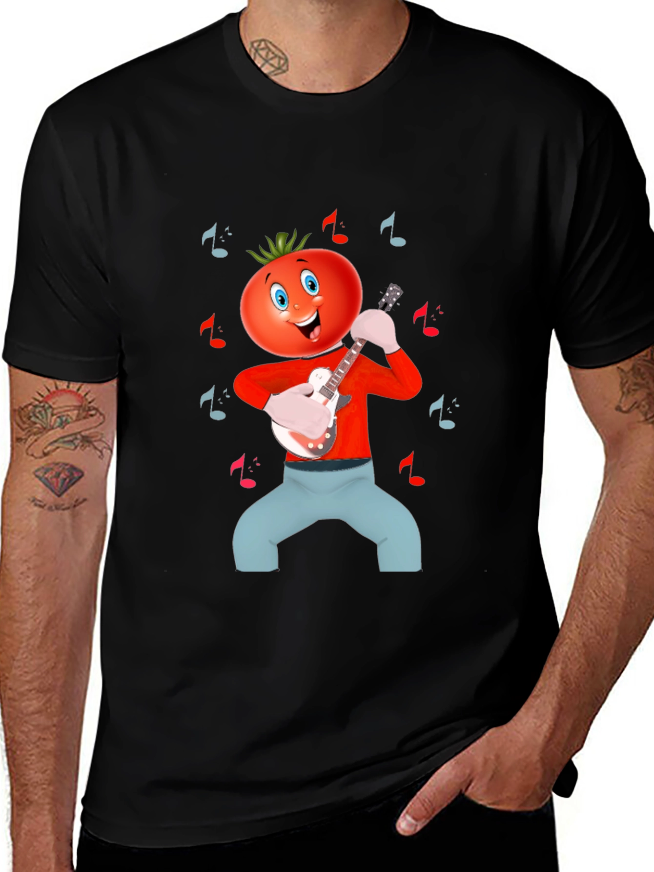 Tomato Musician Graphic Tee
