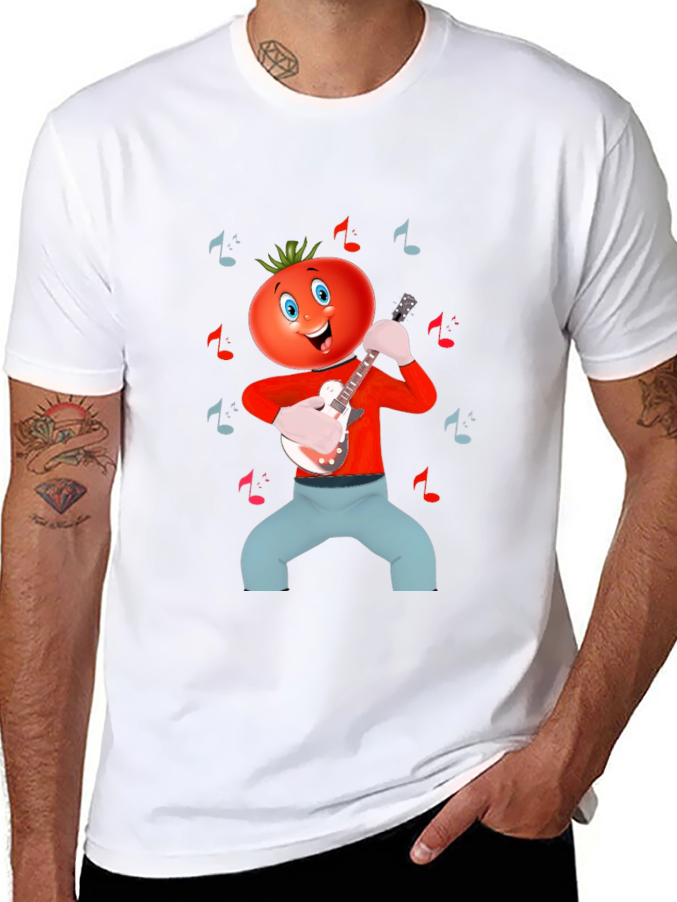 Tomato Musician Graphic Tee
