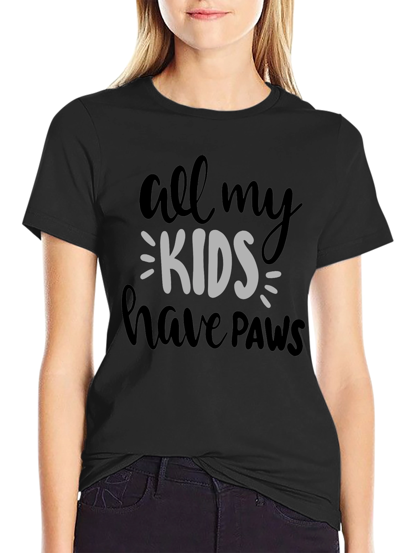 All My Kids Have Paws Graphic Tee