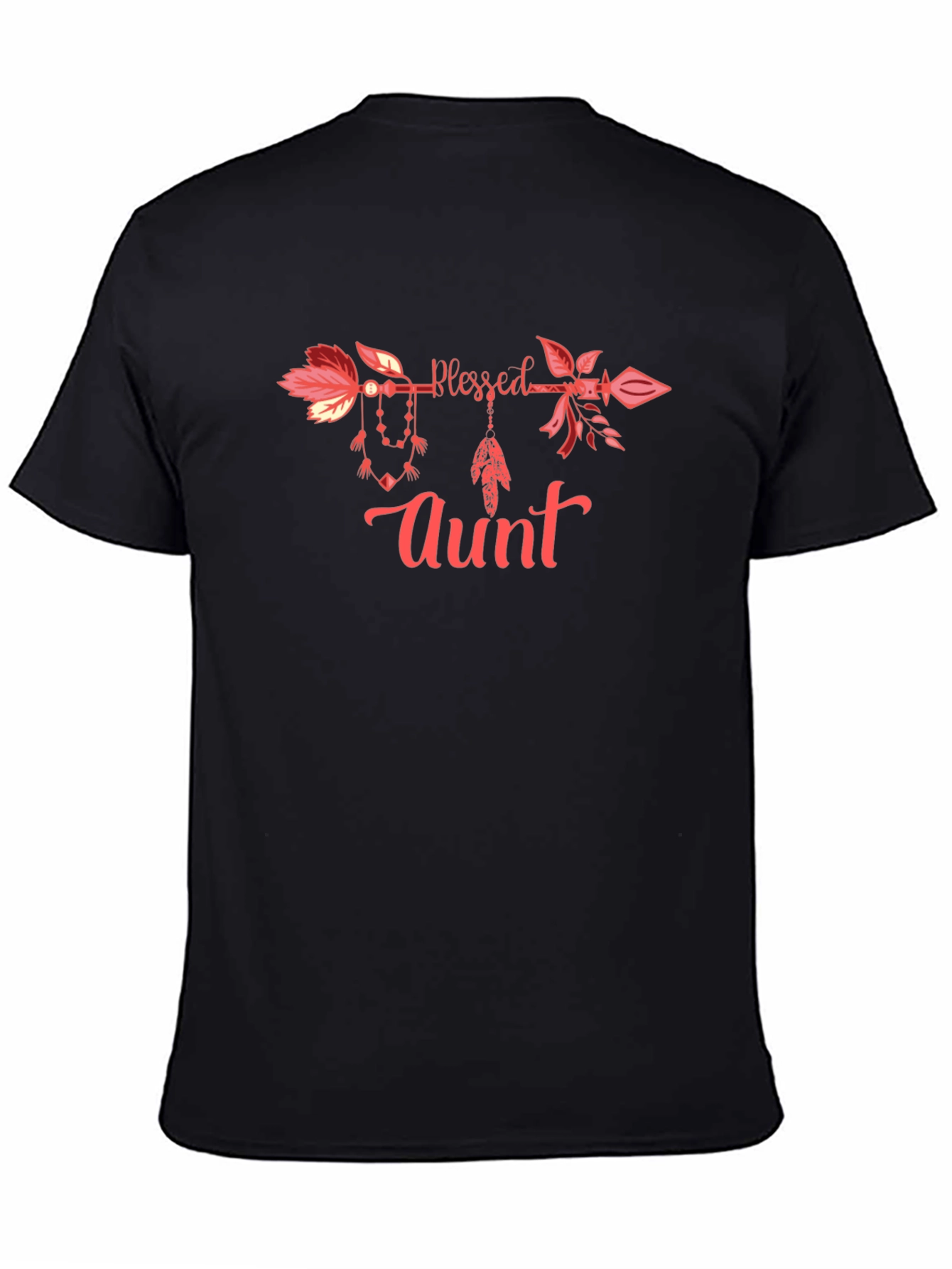 Blessed Aunt Arrow Graphic Tee - Stylish Comfort