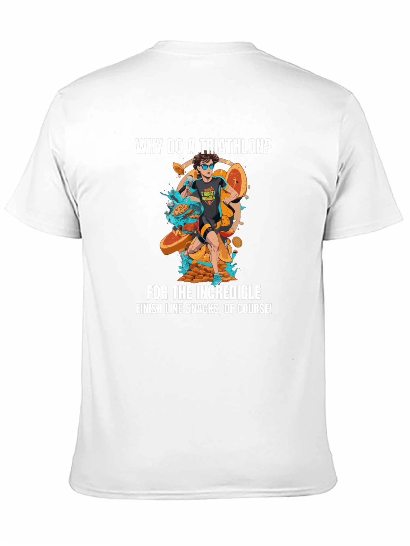 Triathlon Snacks Graphic Tee