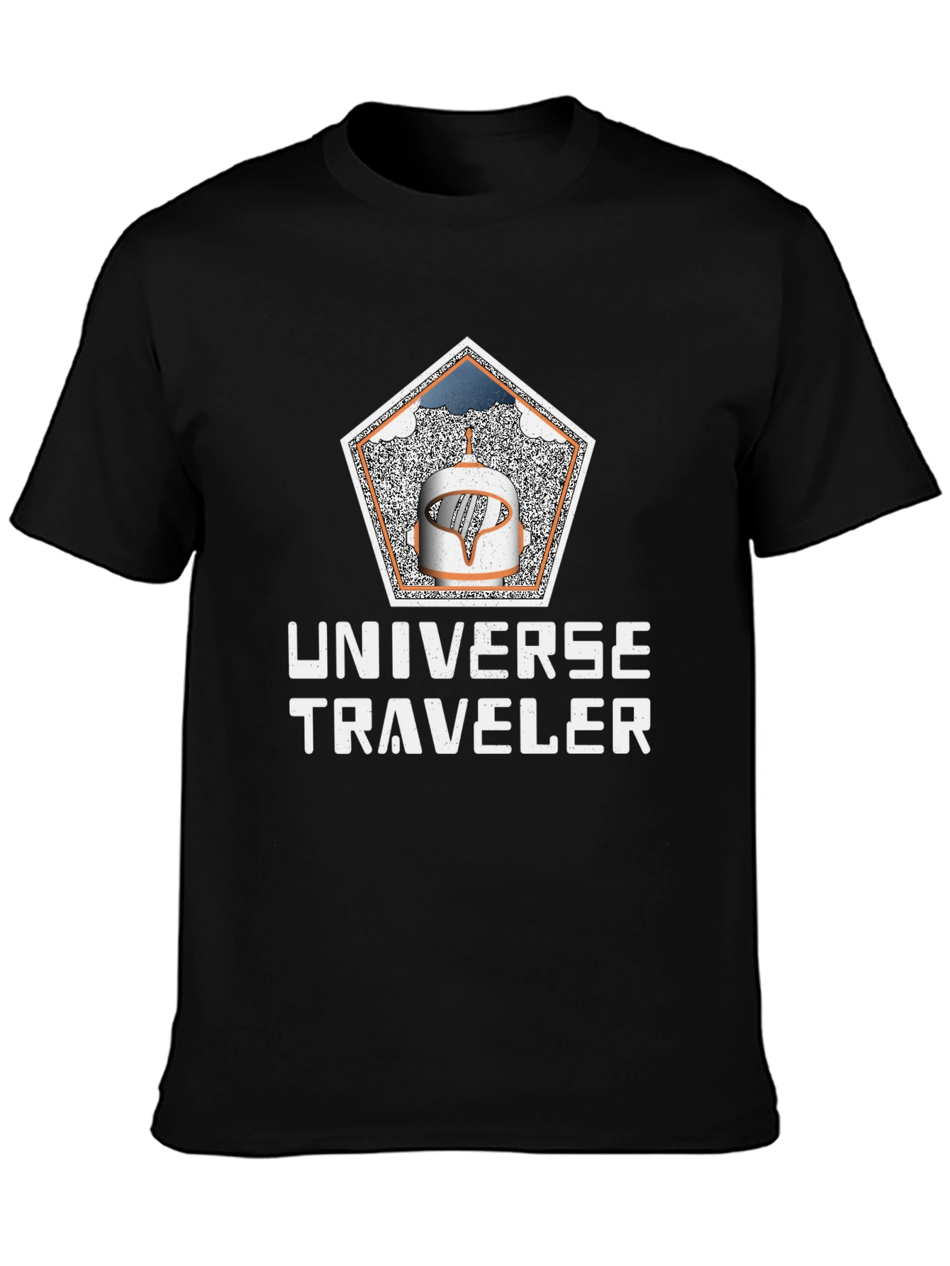 Universe Traveler Graphic Tee - Cosmic Adventure Shirt
