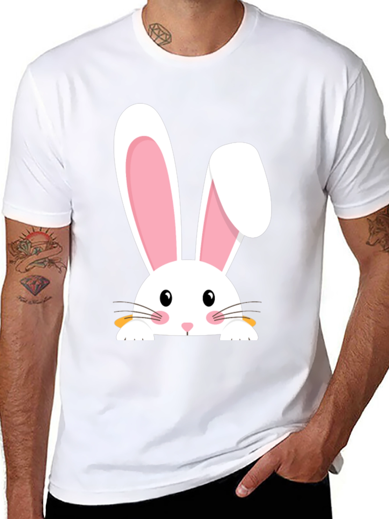 Easter Bunny T-Shirt - Cute Rabbit Tee