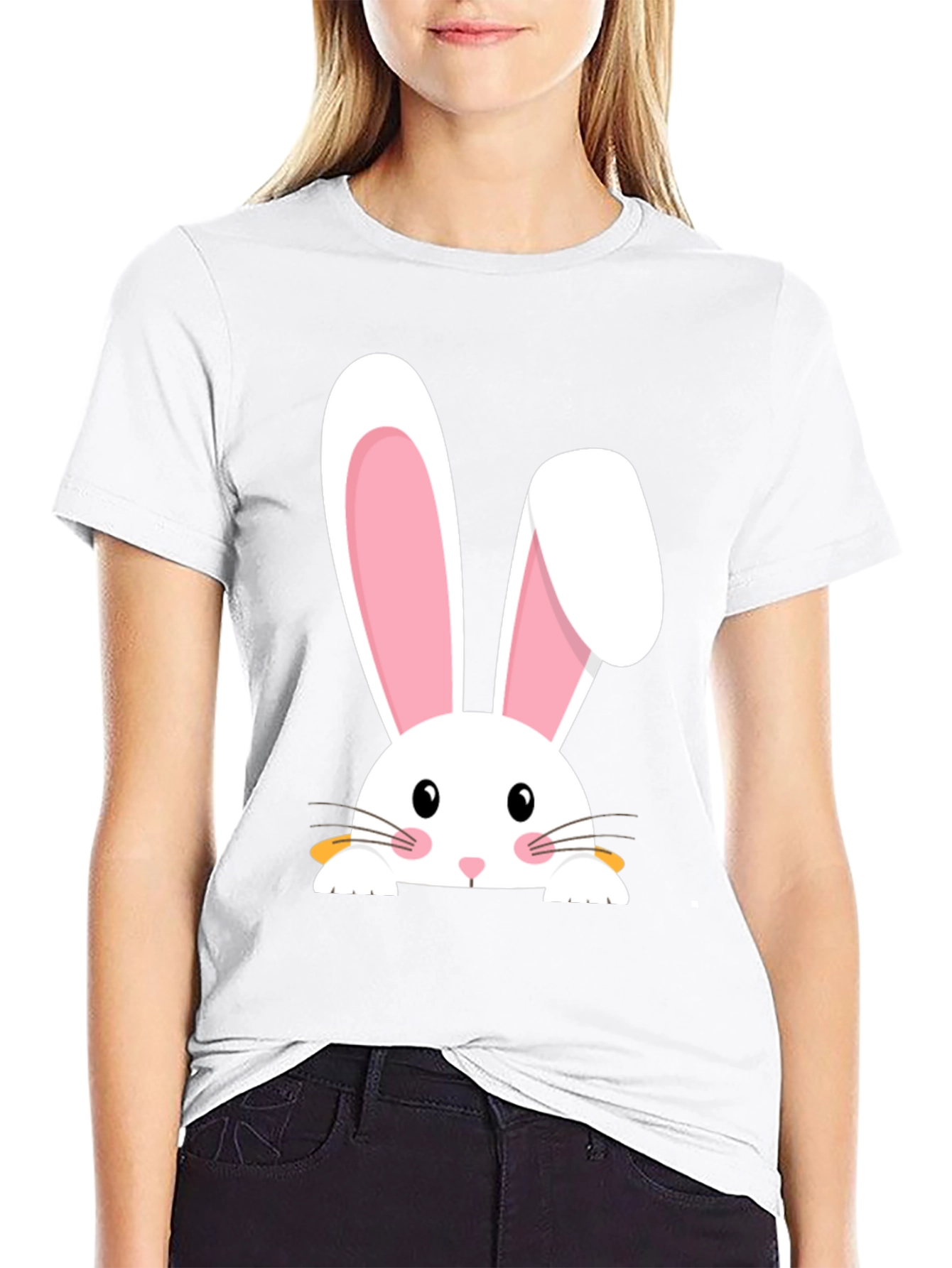 Easter Bunny T-Shirt - Cute Rabbit Tee