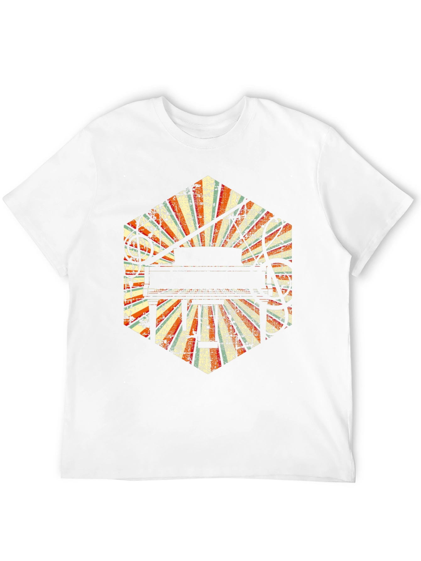 Retro Piano Music T-Shirt