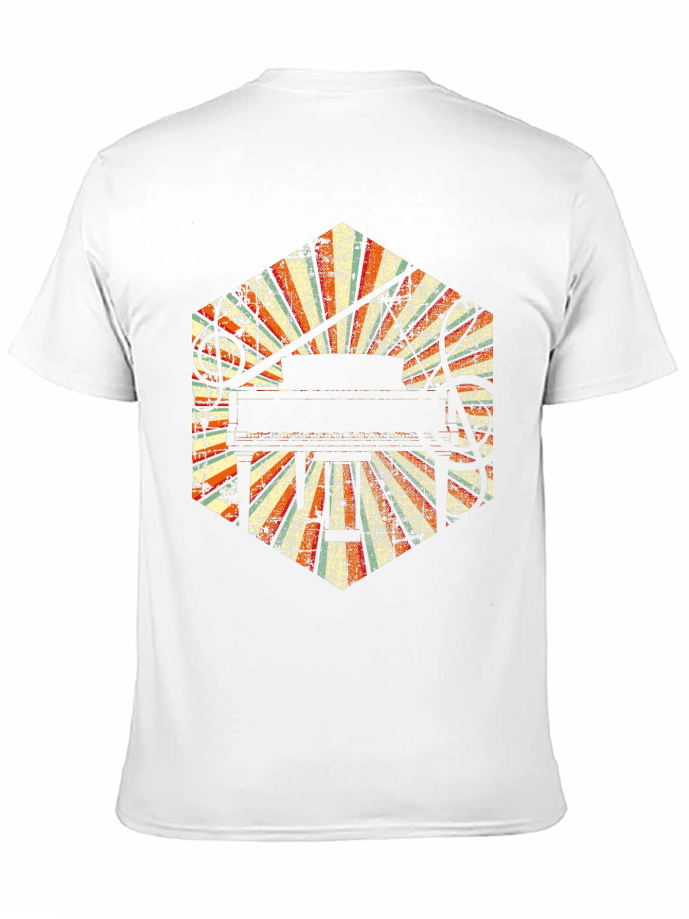 Retro Piano Music T-Shirt