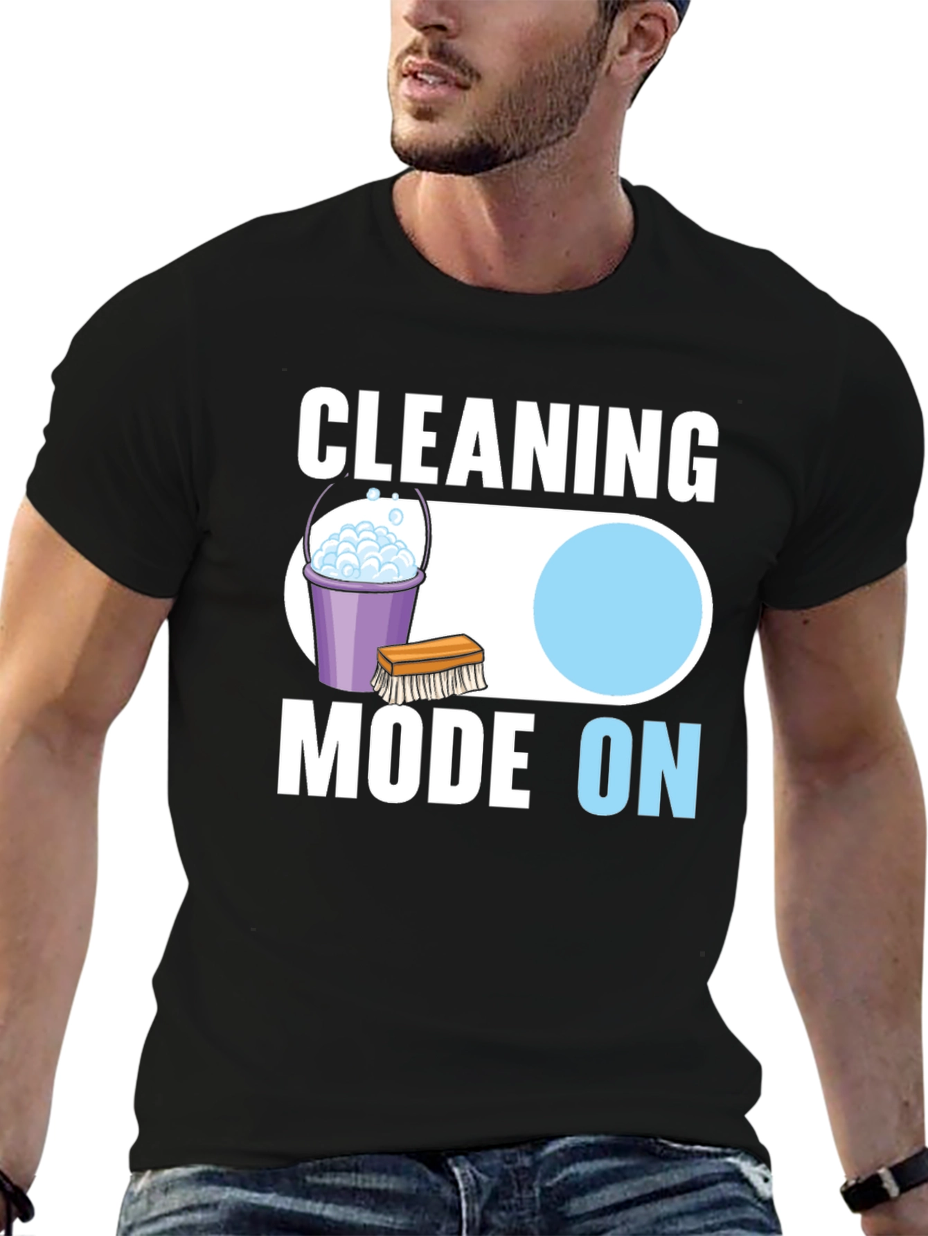 Cleaning Mode ON Graphic Tee