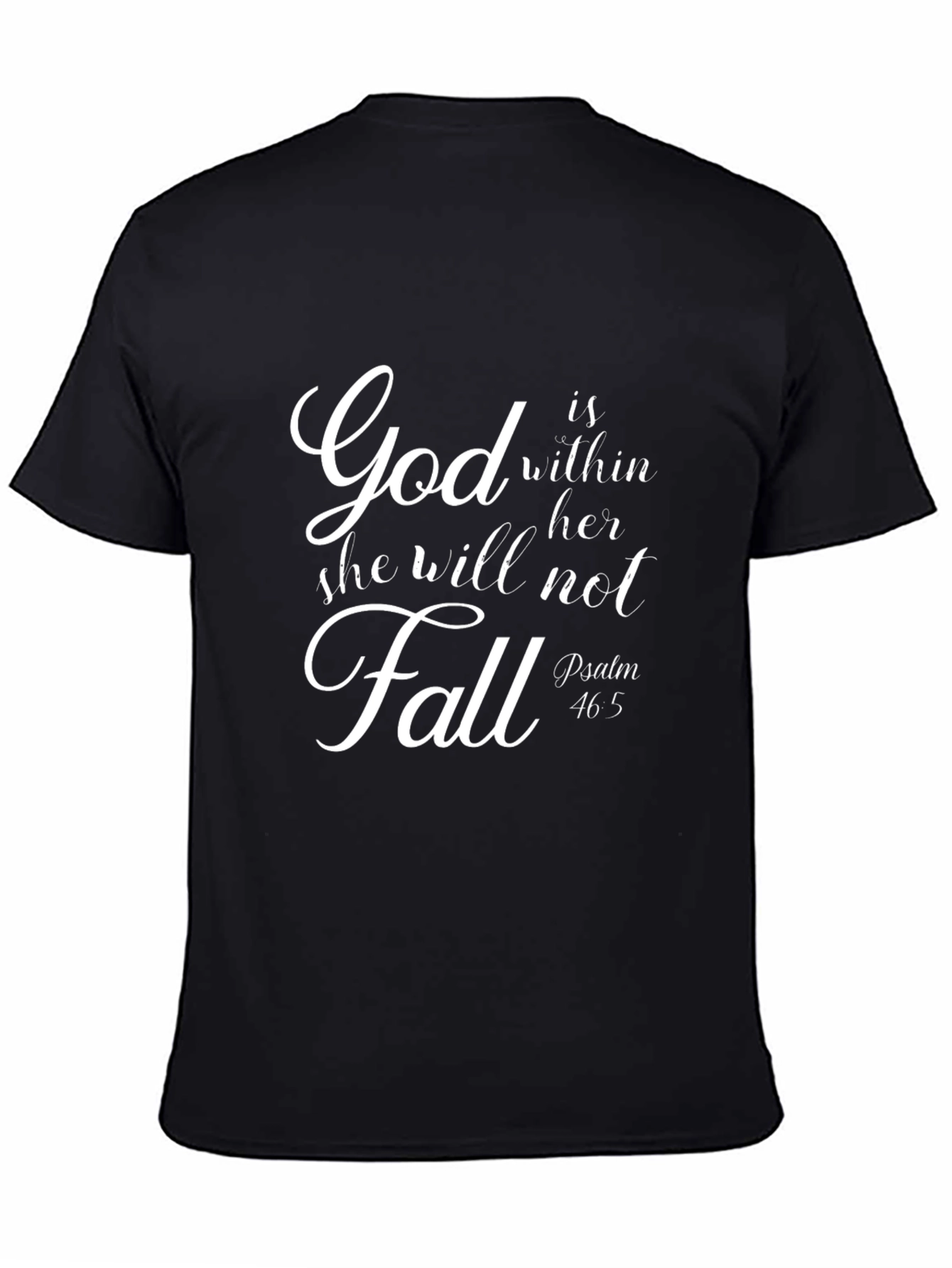 God Is Within Her T-Shirt - Christian Apparel
