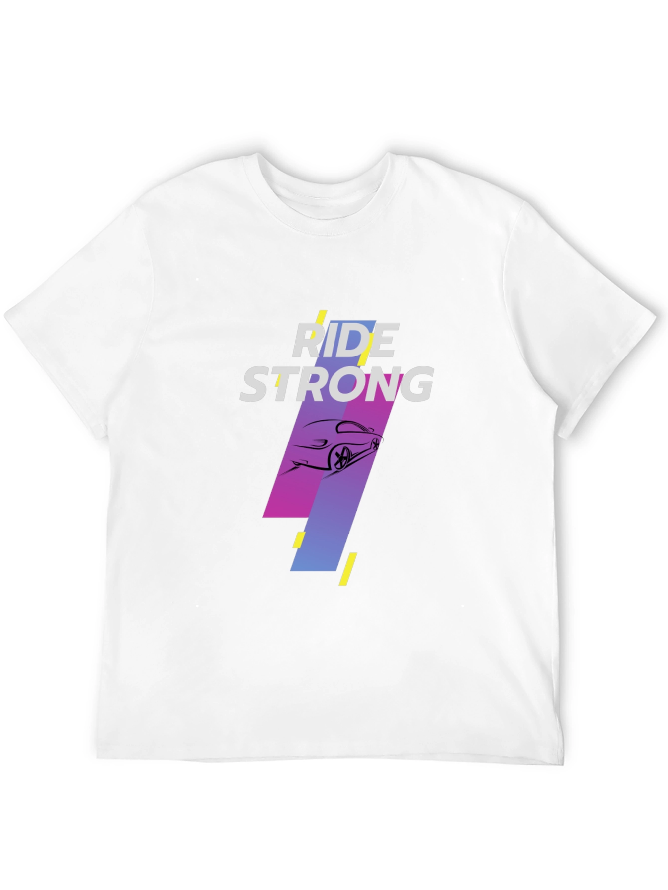 Ride Strong Black Graphic Tee