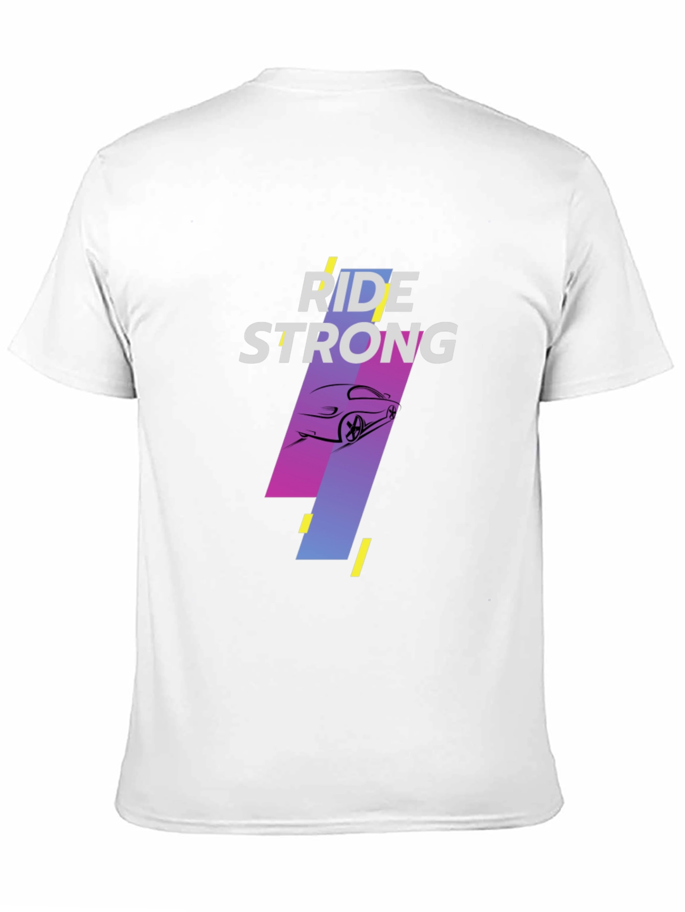 Ride Strong Black Graphic Tee