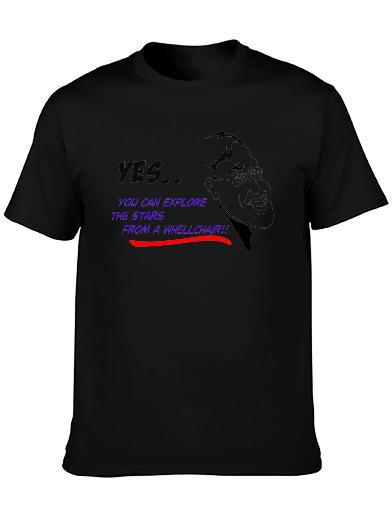 Inspirational Explore the Stars Graphic Tee