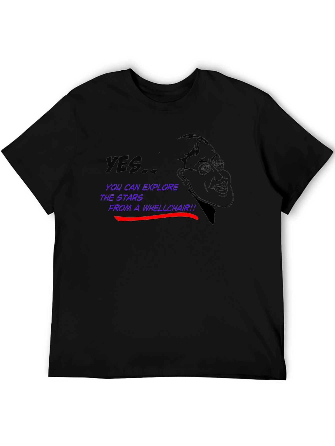 Inspirational Explore the Stars Graphic Tee
