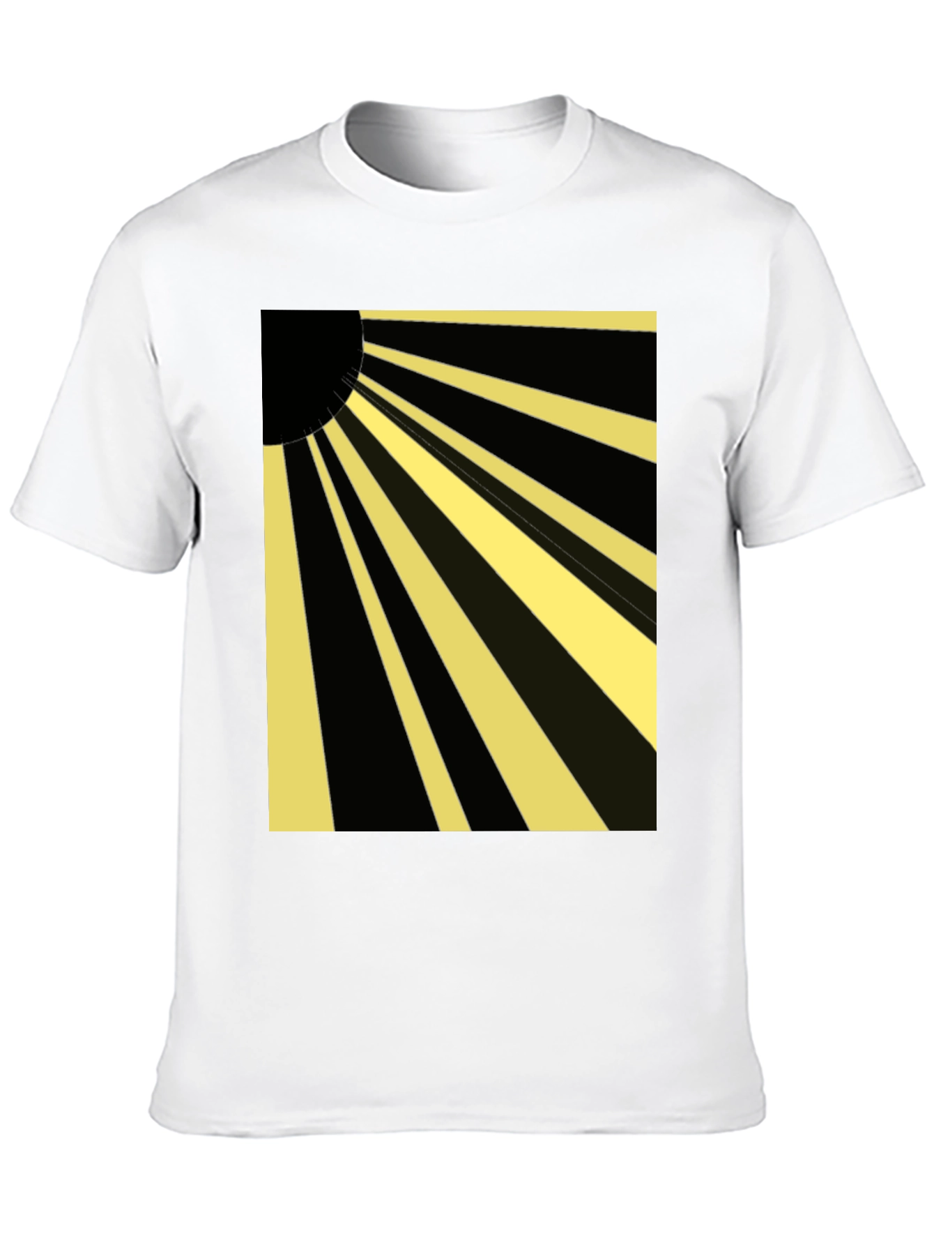 Rising Sun Graphic Tee - Black